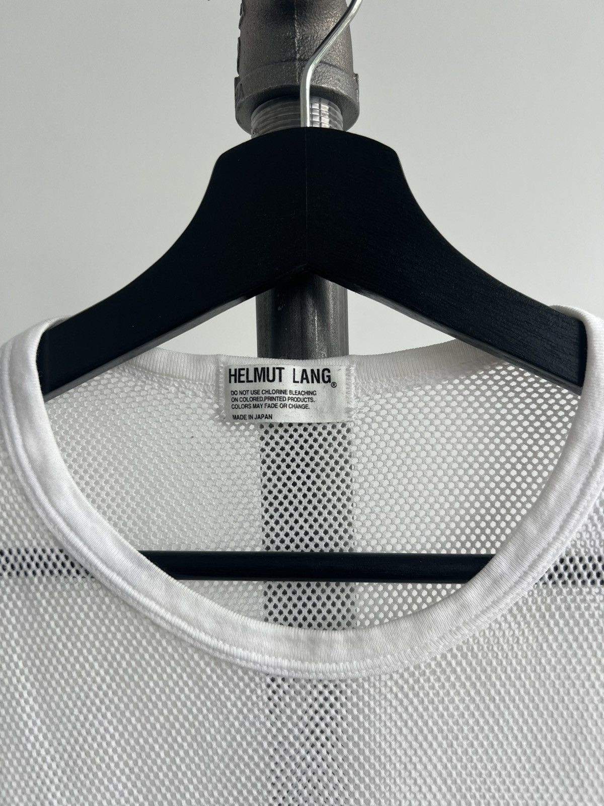 Helmut Lang Mesh Underwear Tee Size US M / EU 48-50 / 2 - 2 Thumbnail