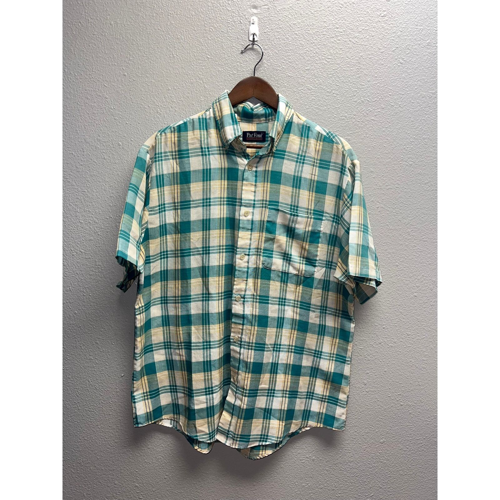 Vintage Vintage Par Four Shirt Button Up Sportswear Golf Large Size US L / EU 52-54 / 3 - 1 Thumbnail