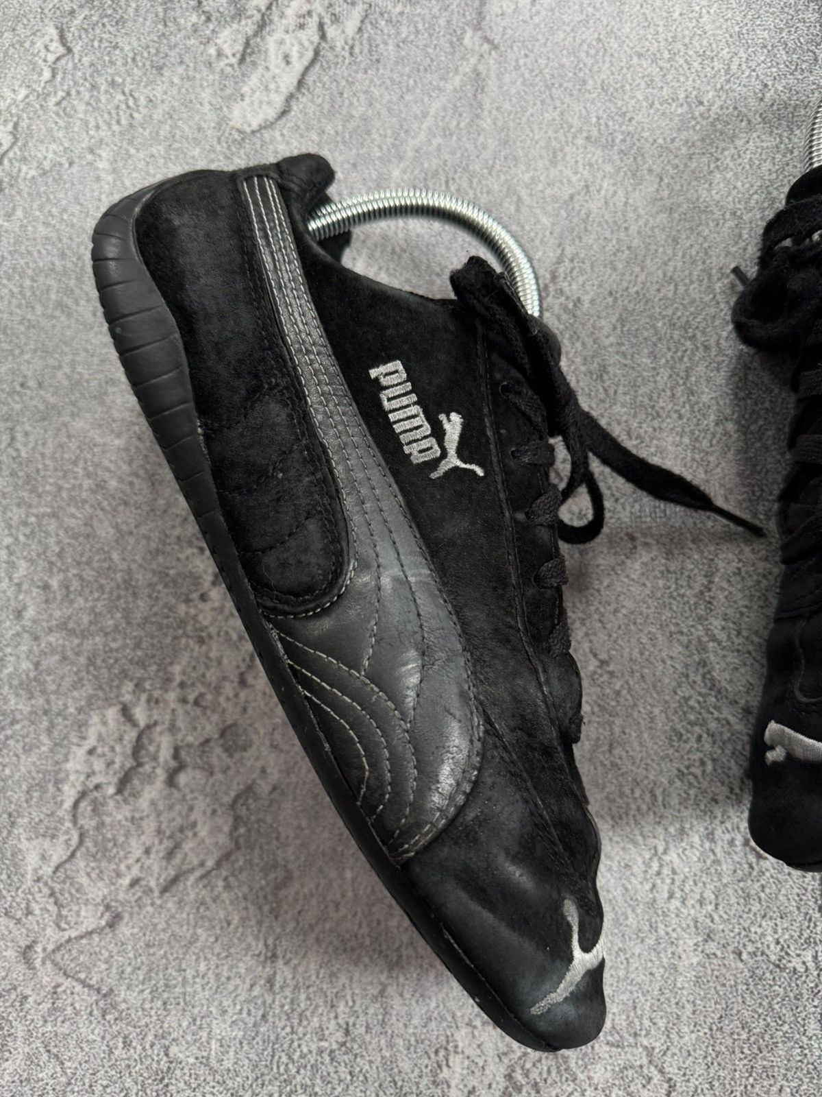 Puma Puma SpeedCat US8/EUR41 black suede low top sneakers shoes Size US 8 / EU 41 - 14 Thumbnail