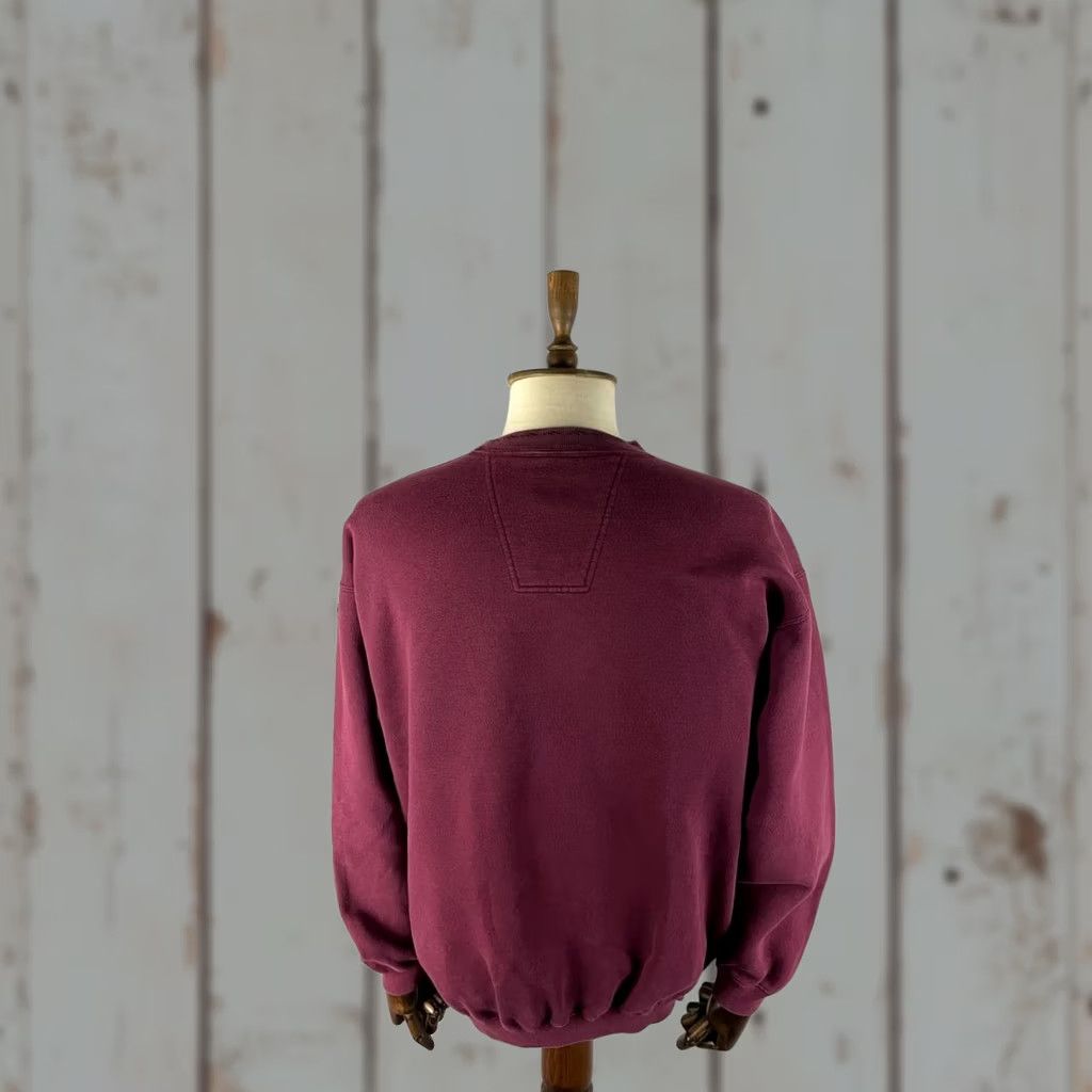 Adidas Adidas Sweatshirt Mens Size L Burgunday Cotton Long Sleeve Crew Neck Pullover All Seasons Logo Classic Outdoor Size US L / EU 52-54 / 3 - 1 Thumbnail