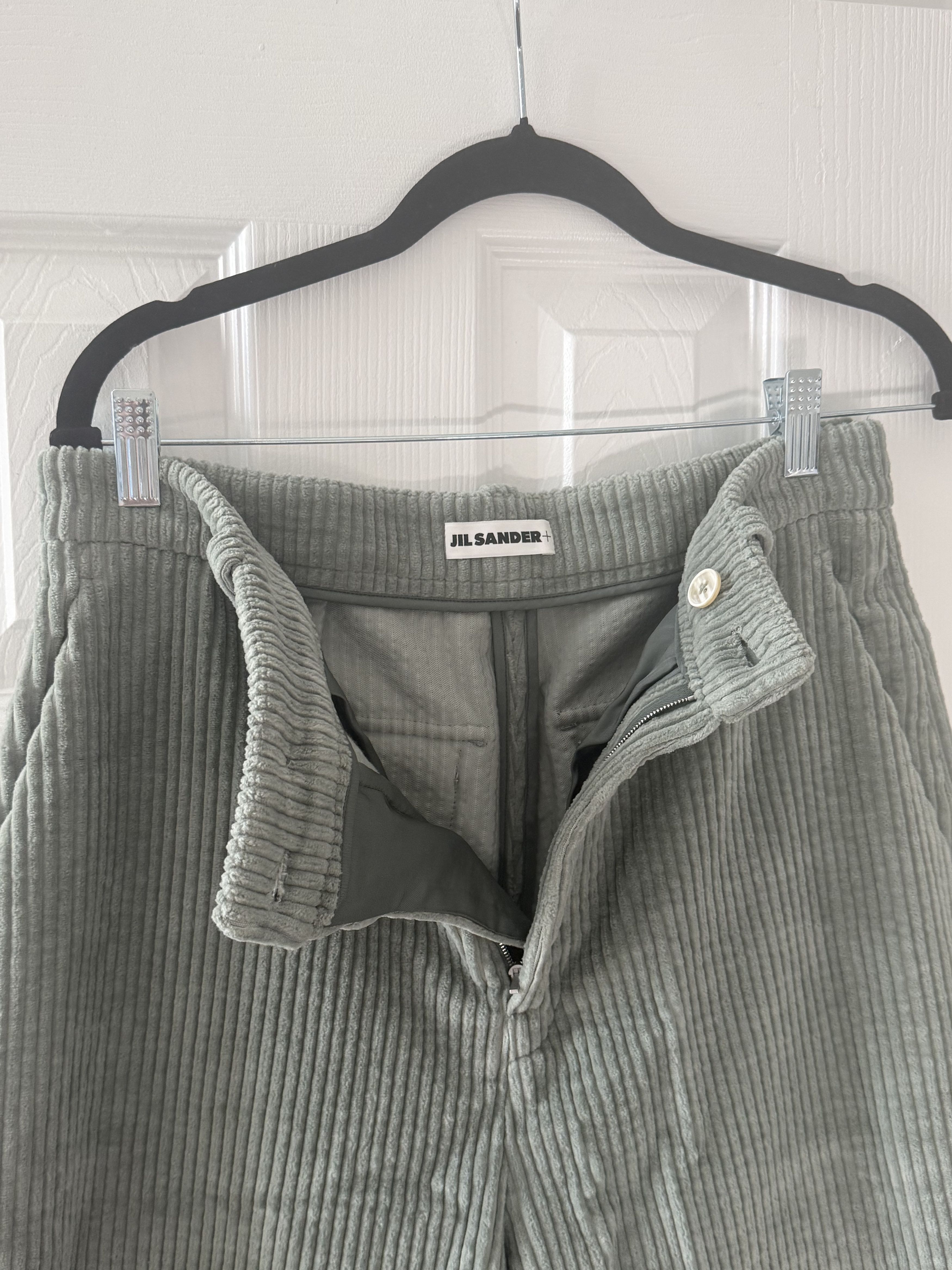 Jil Sander Wide straight leg corduroy pants Size US 30 / EU 46 - 5 Thumbnail
