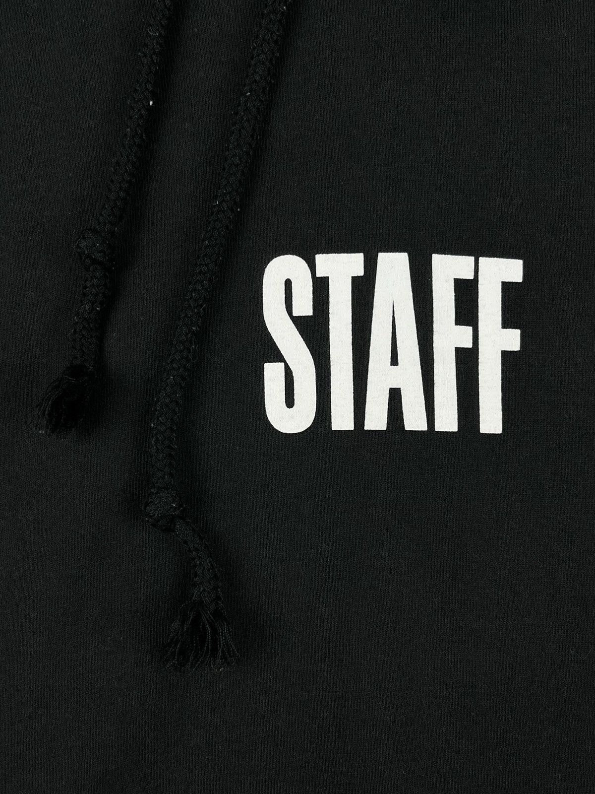 Vetements SS17 Vetements Staff Oversized Tour Hoodie Black Size US S / EU 44-46 / 1 - 6 Thumbnail