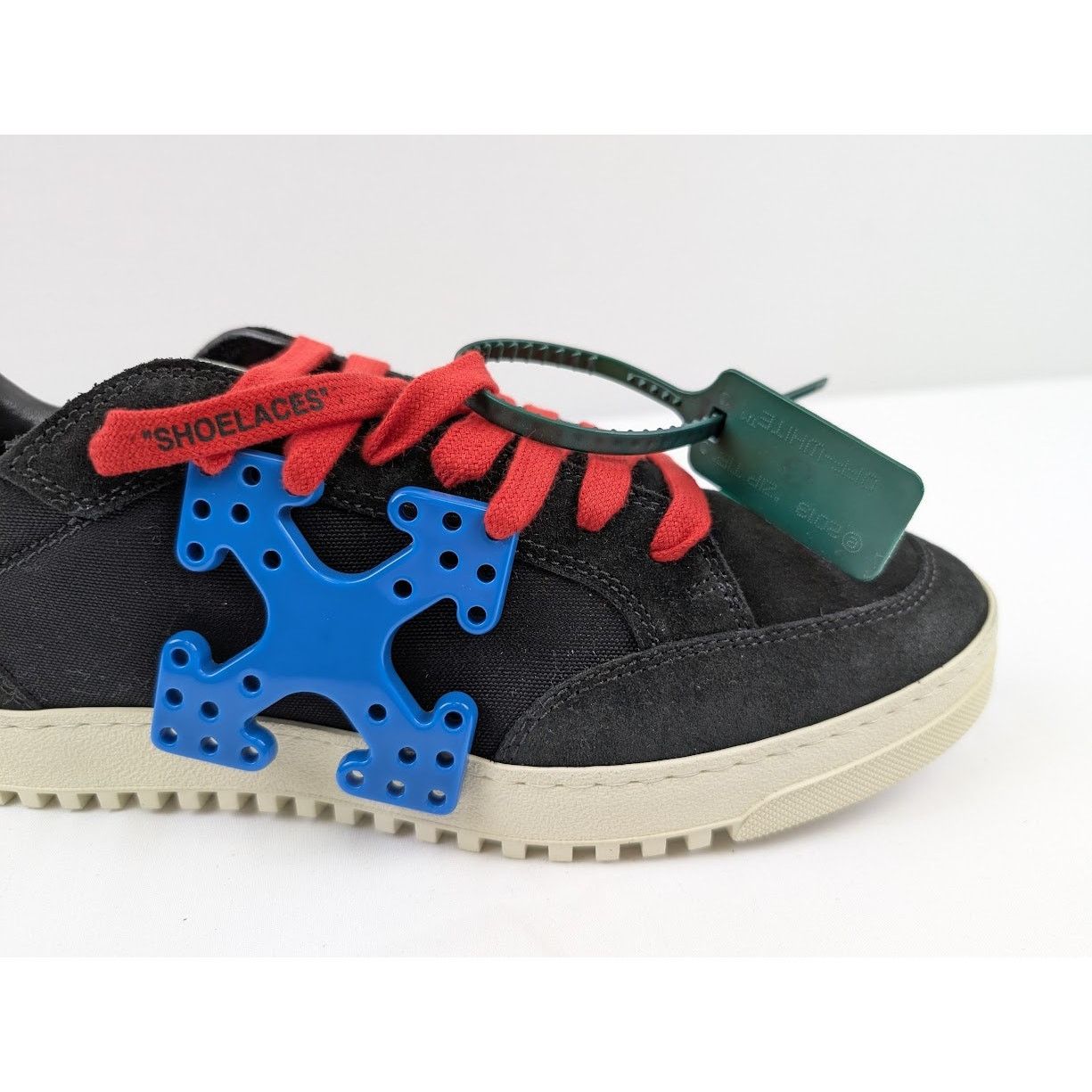 Off-White o1rshd1 Meccano 5.0 Sneakers in Black / Blue Size US 10 / EU 43 - 3 Thumbnail