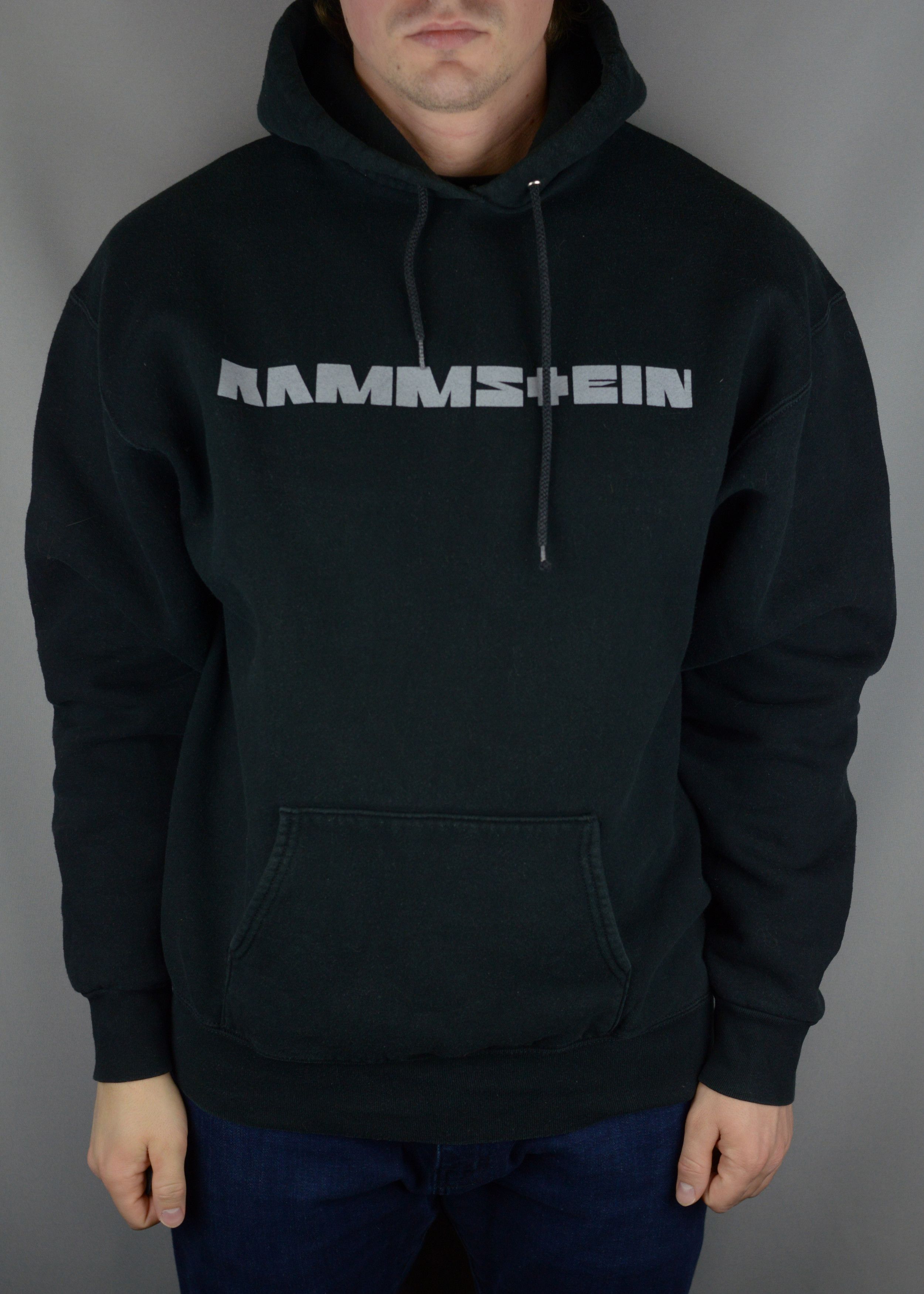 Band Tees × Vintage Vintage Rammstein 90s hoodie Size US XL / EU 56 / 4 - 1 Thumbnail