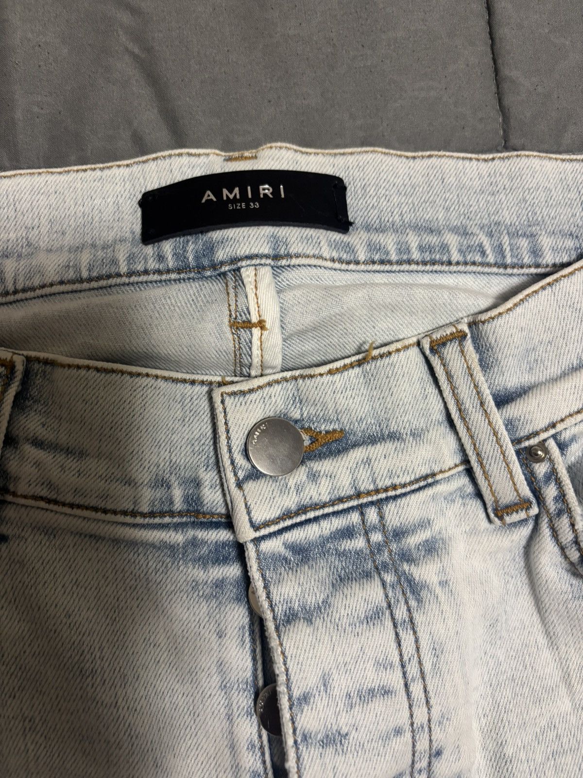 Amiri Amiri Mx1 Camo Jeans Size US 33 - 3 Thumbnail