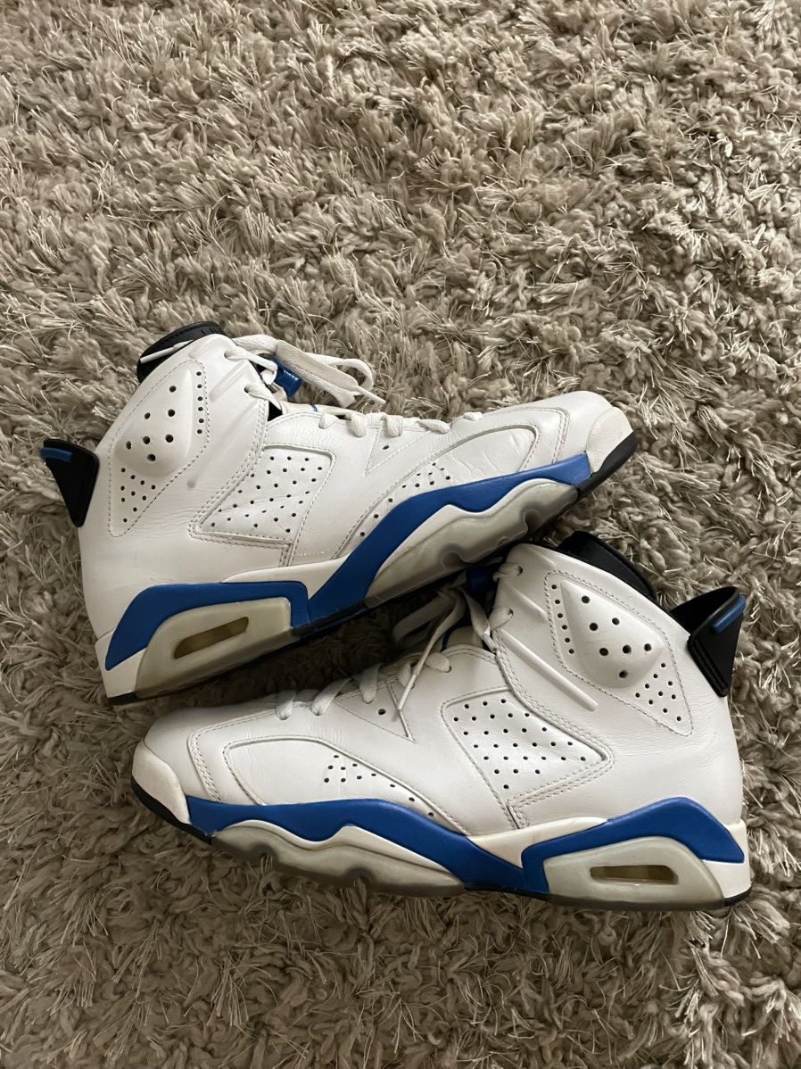 Jordan Brand Jordan 6 Sport Blue Size US 9 / EU 42 - 2 Thumbnail