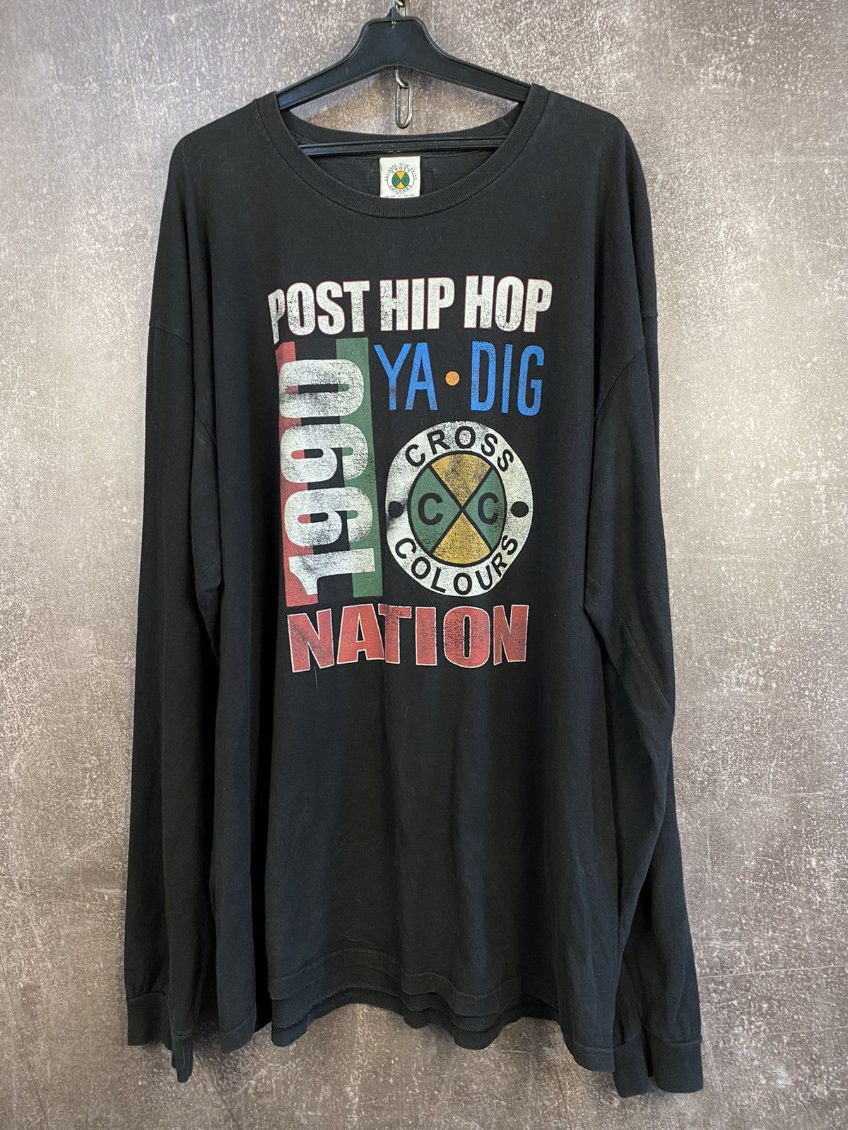 Cross Colours Vintage Cross Colour Ya Dig Hip Hop Style T-shirt Size US XXL / EU 58 / 5 - 1 Thumbnail