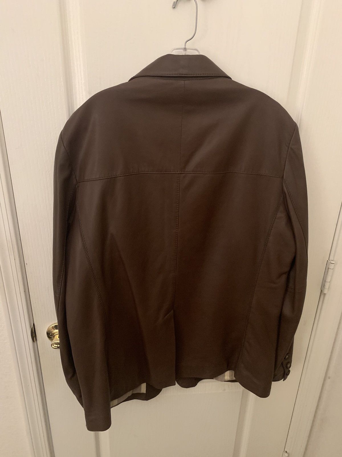Vintage Beautiful genuine leather jacket Size US L / EU 52-54 / 3 - 2 Thumbnail