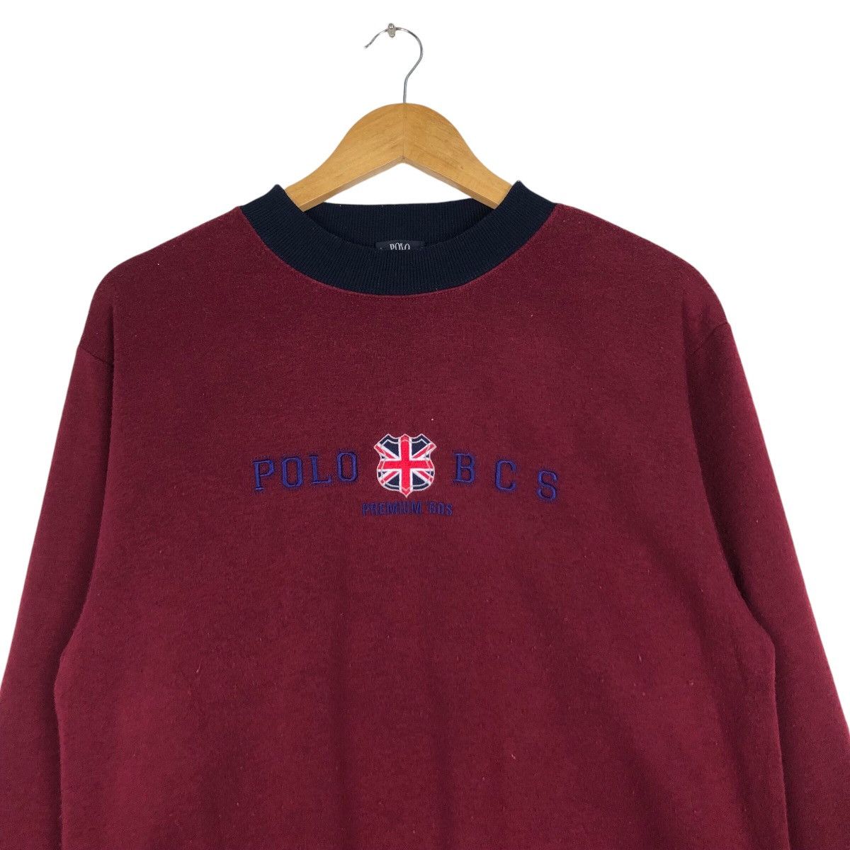 Beverly Hills Polo Club × U.S. Polo Assn. Polo British Council Vintage Casual Sweatshirt Small Size US S / EU 44-46 / 1 - 2 Thumbnail