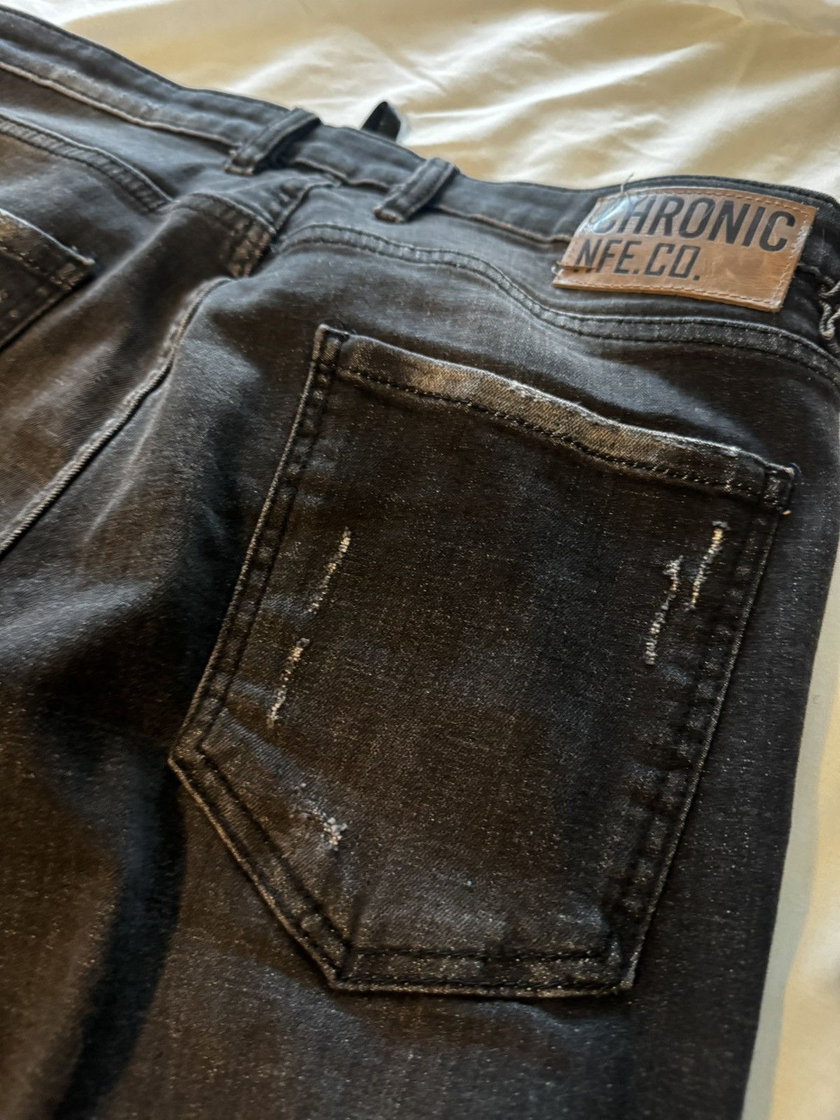 Japanese Brand Fuccuwant slim denim Size US 34 / EU 50 - 6 Thumbnail