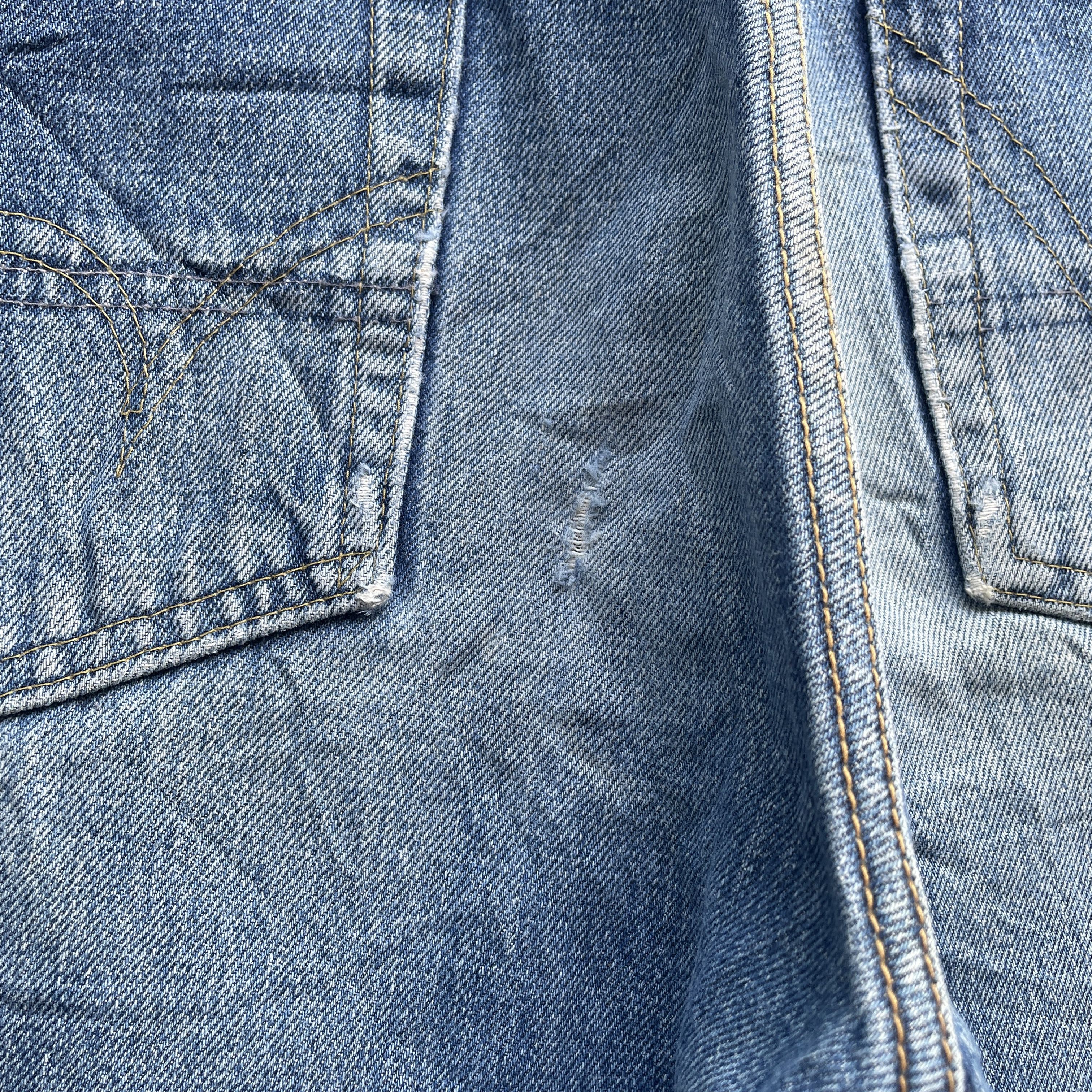 Edwin W31 Vintage Edwin 505 Distressed Jeans Faded Selvedge Pants Size US 31 - 12 Thumbnail