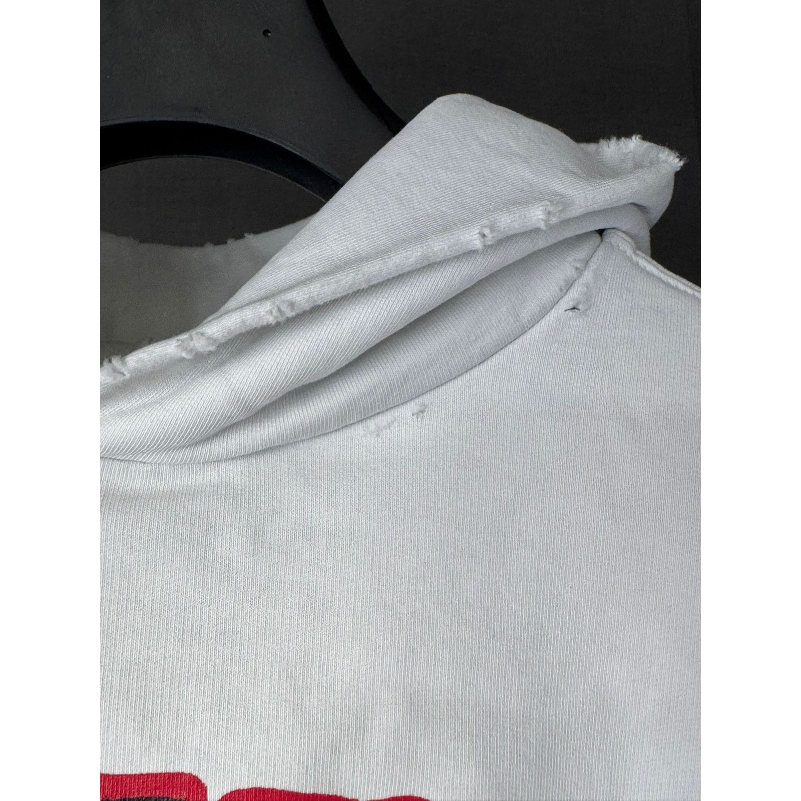 Balenciaga o1alis0126 DIY College or University hooded sweatshirt white Size US XL / EU 56 / 4 - 8 Thumbnail