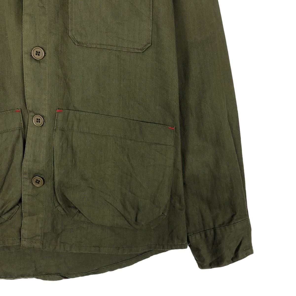 Japanese Brand 🔥Military Jacket Grn Japan For Women Inspire Kapital Size US M / EU 48-50 / 2 - 5 Thumbnail