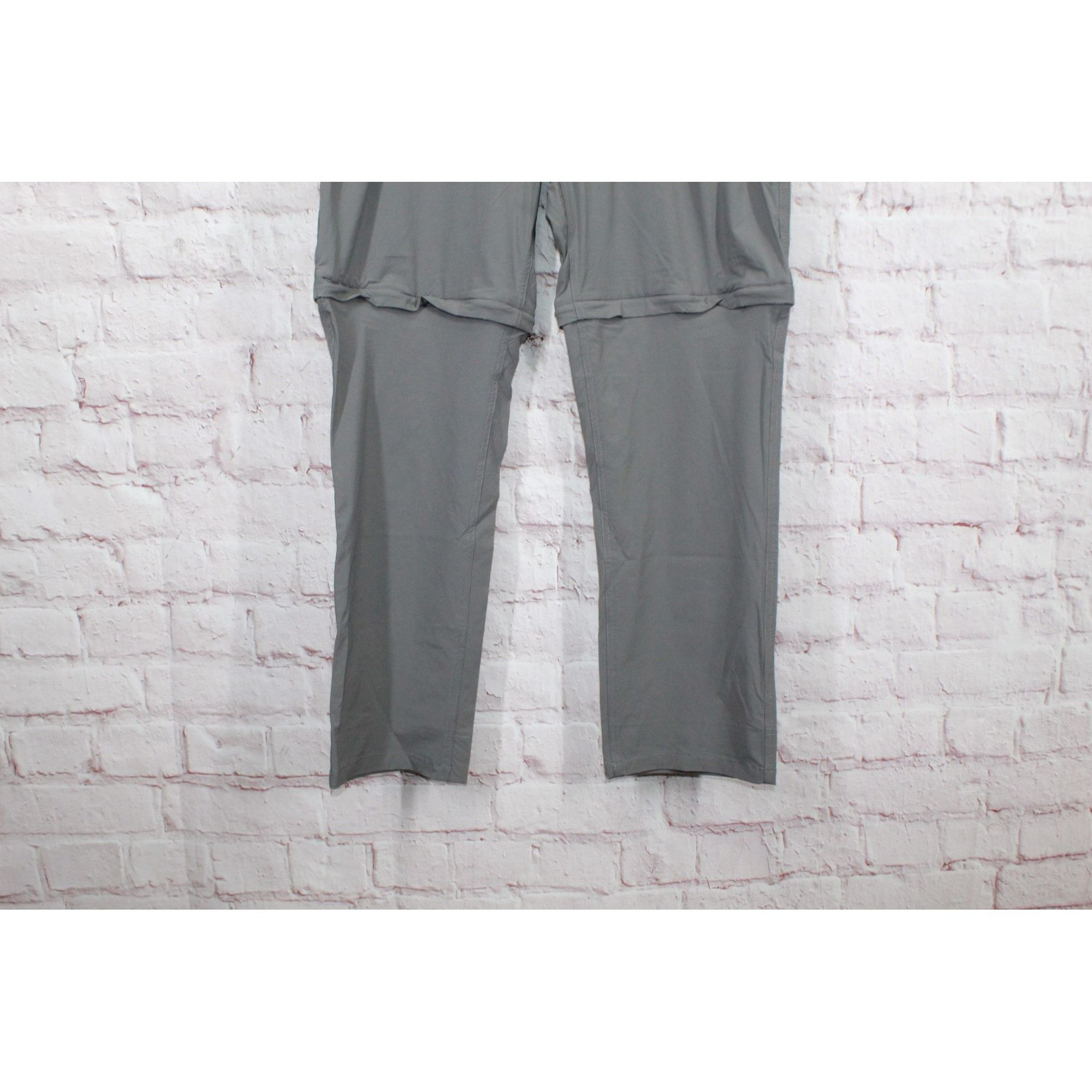 L.L. Bean LL Bean Men's No Fly Zone Zip Off Pants Gray Size US 38 / EU 54 - 3 Thumbnail