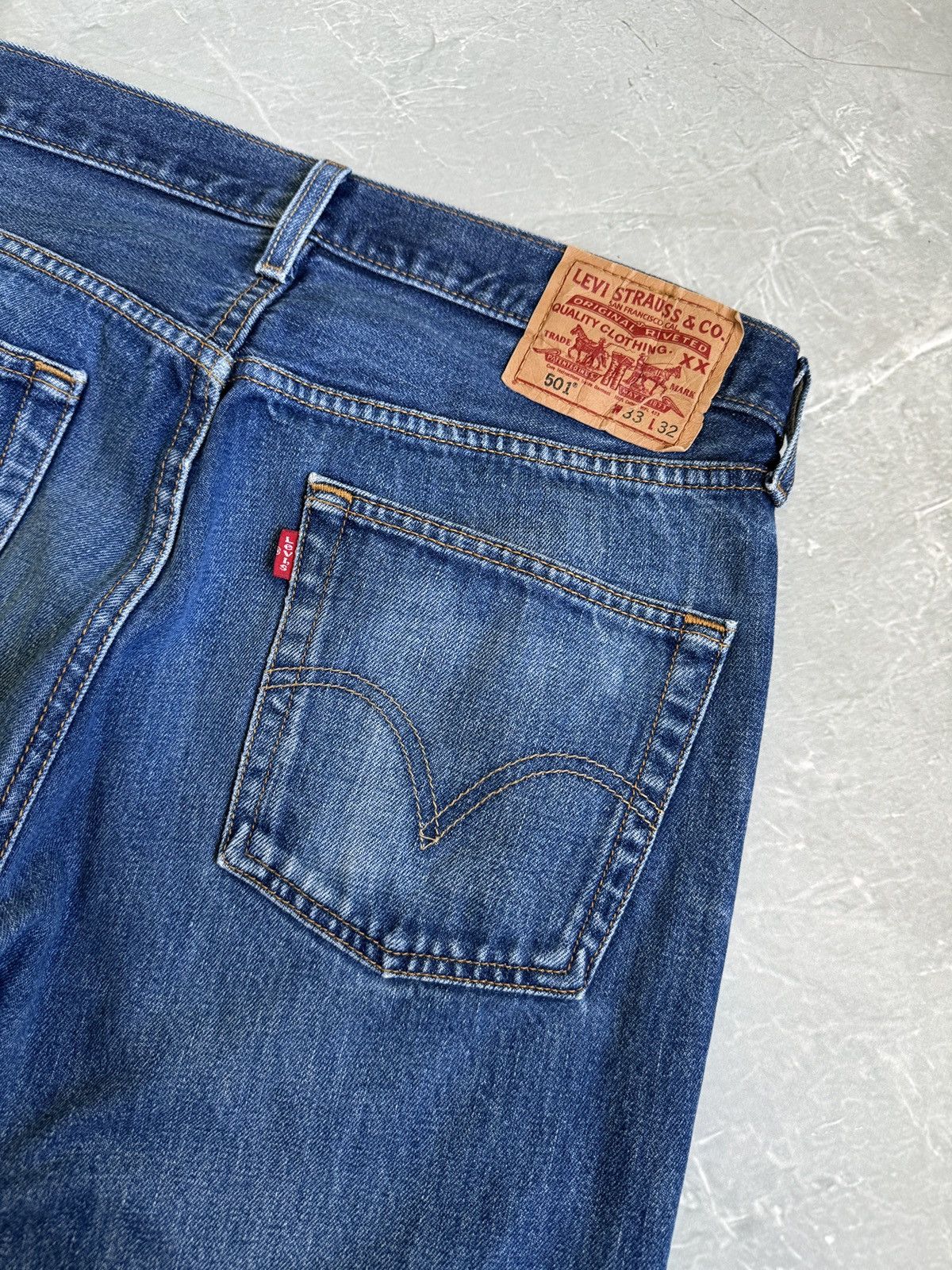 Levi's Levi’s 501 Vintage Jeans Blue Washed 33x32 Size US 33 - 16 Thumbnail