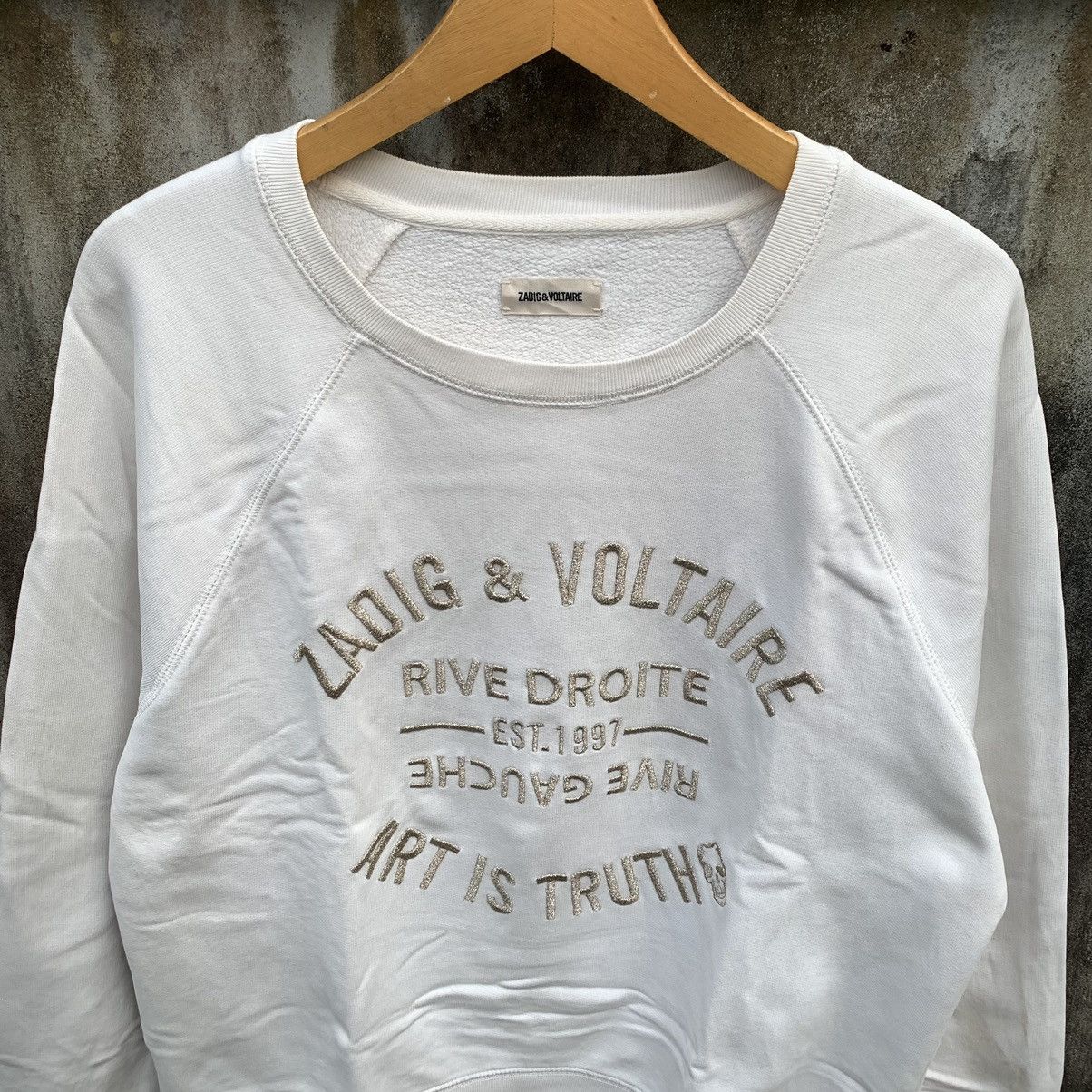 Zadig & Voltaire Zadig & Voltaire Blason Brode Sweatshirt Size US M / EU 48-50 / 2 - 6 Thumbnail
