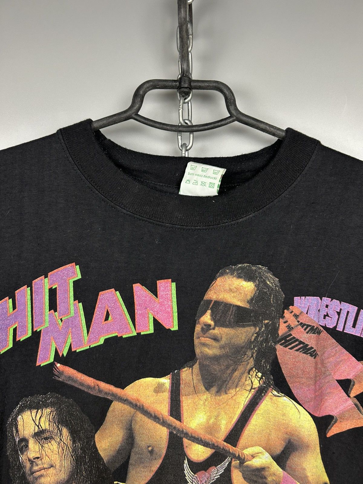 Band Tees × Vintage × WWE Vintage Bred Hart Hitman WWF WWE Tee Size US XL / EU 56 / 4 - 2 Thumbnail