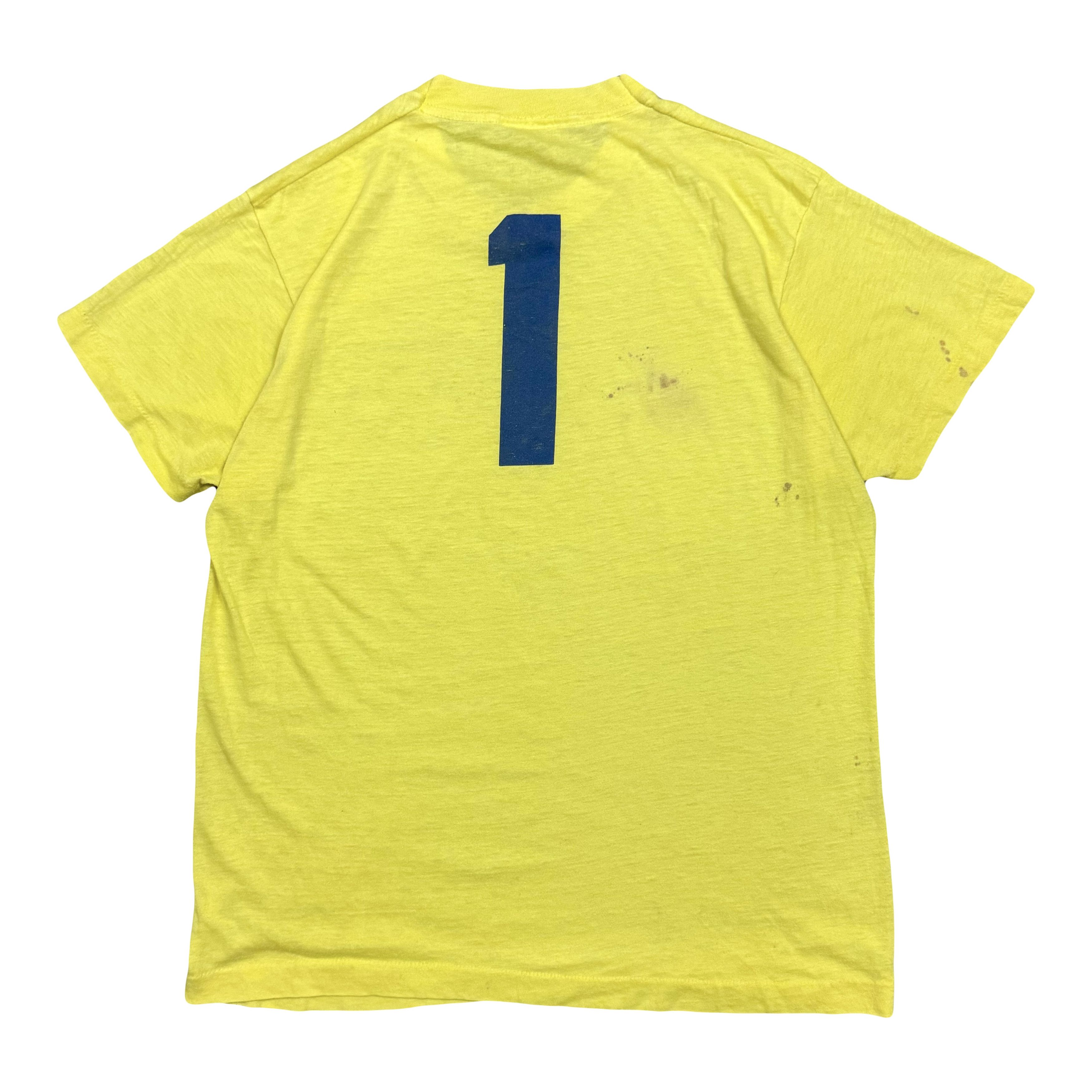 Vintage VTG 70s 80s International FC Soccer Team Goalkeeper T Shirt Size US M / EU 48-50 / 2 - 2 Thumbnail