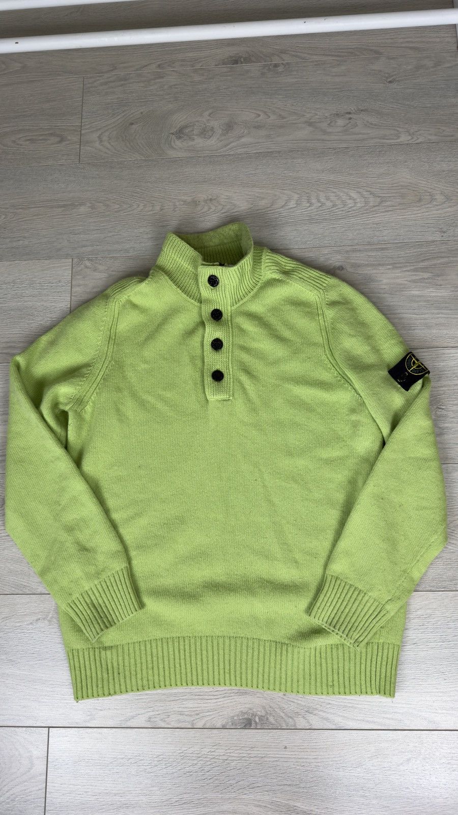 Stone Island Stone Island 1/4 Zip Sweater Size US XL / EU 56 / 4 - 3 Thumbnail