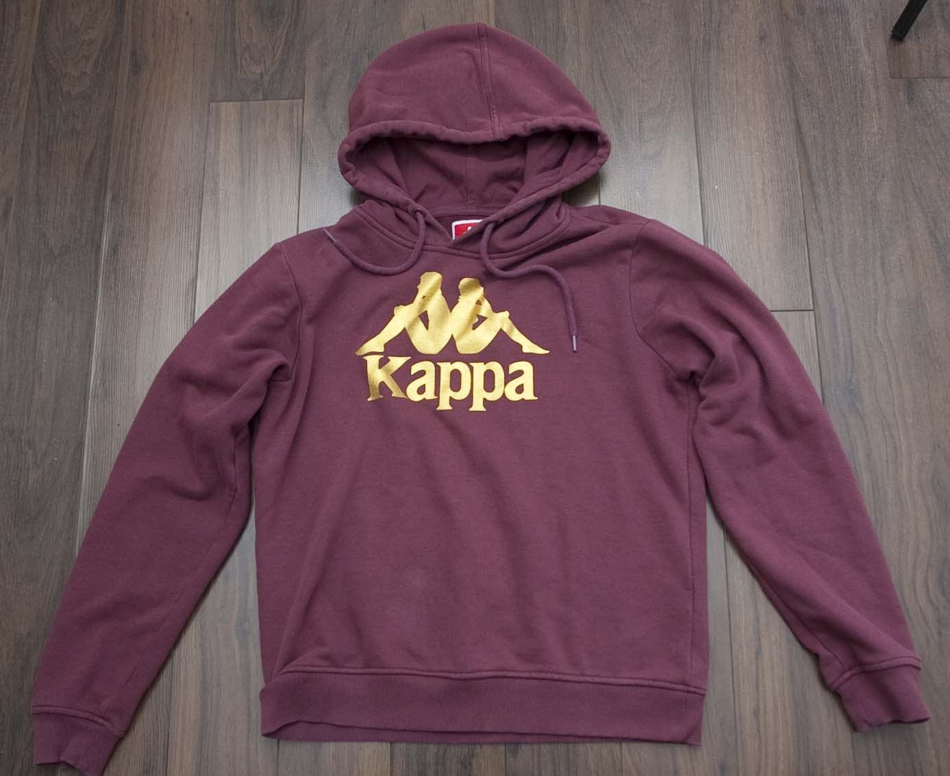 Kappa Kappa Hoodie Size S Burgundy Logo Size US S / EU 44-46 / 1 - 1 Thumbnail