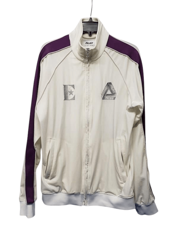 Other Palace x Elton John Velour Track Jacket White/Purple M SS22 Size M / US 6-8 / IT 42-44 - 6 Thumbnail