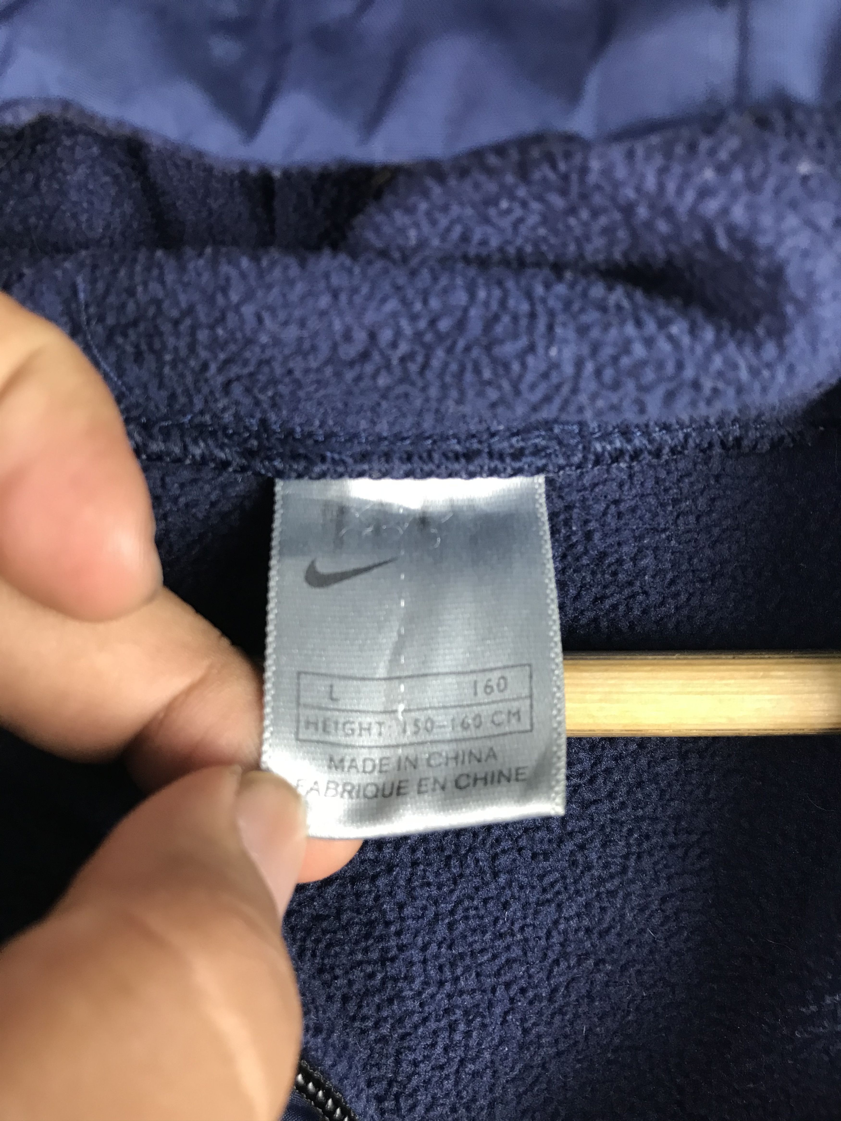 Nike × Nike ACG × Vintage Vintage Y2K Nike Centre Half Zipper Fleece Jacket Size US L / EU 52-54 / 3 - 4 Thumbnail