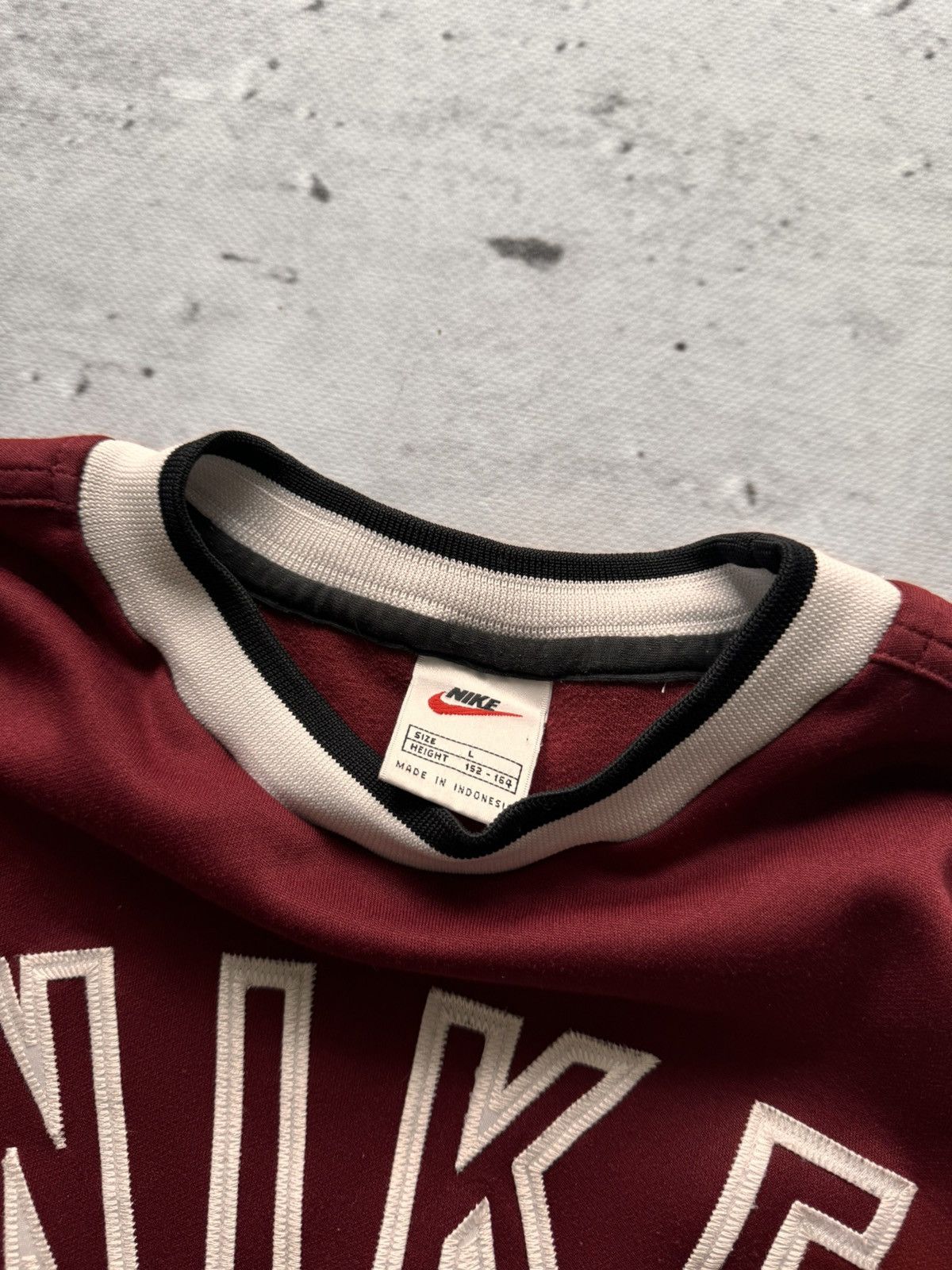Nike × Vintage NIKE VINTAGE CENTER LOGO OVERSIZE BOXY SWEATSHIRT Size US XS / EU 42 / 0 - 5 Thumbnail