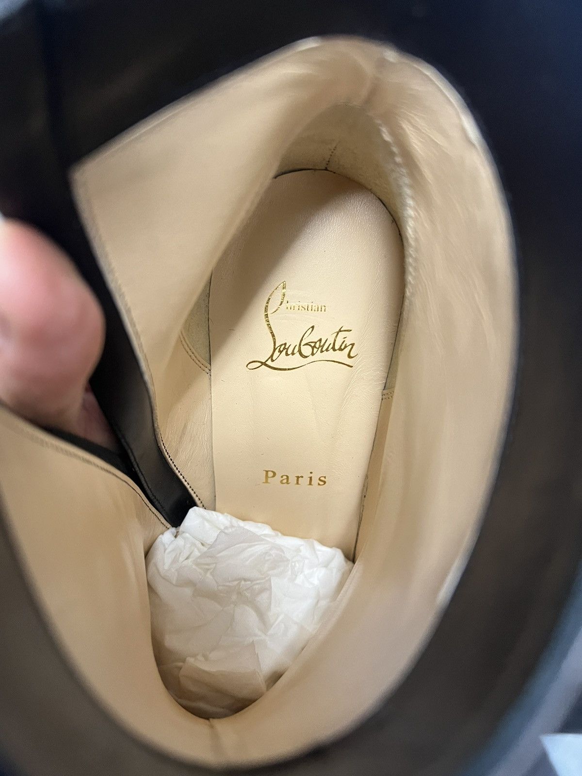 Christian Louboutin Christian Louboutin Size 39 Eloise Booty 85 Calf BLACK Size US 9 / IT 39 - 9 Thumbnail
