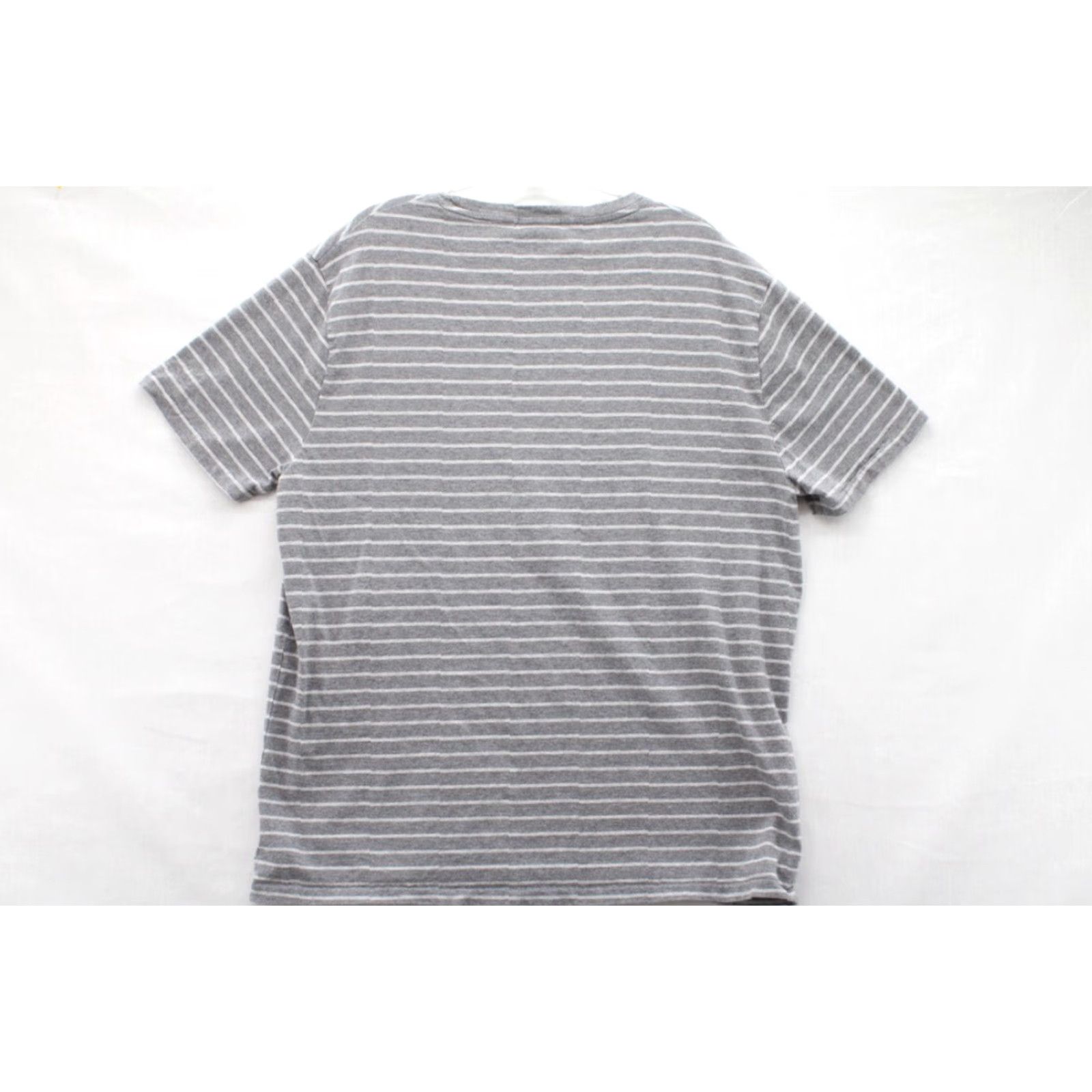 Polo Ralph Lauren Polo Ralph Lauren T Shirt Men's XL Gray Stripe Custom Slim Fit Pony Logo Soft Size US XL / EU 56 / 4 - 3 Thumbnail