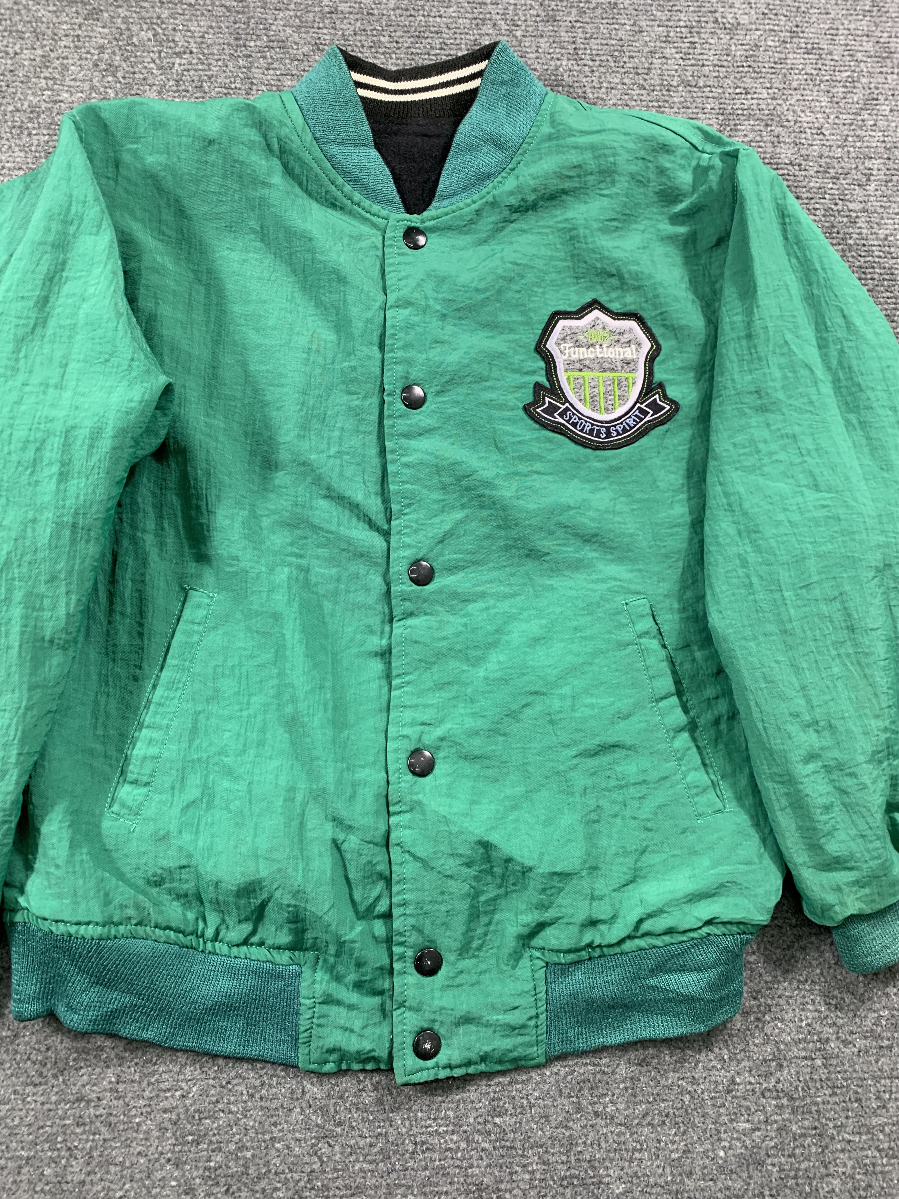 Japanese Brand Vintage Japanese Brand Reversible Varsity Jacket Size US S / EU 44-46 / 1 - 15 Thumbnail