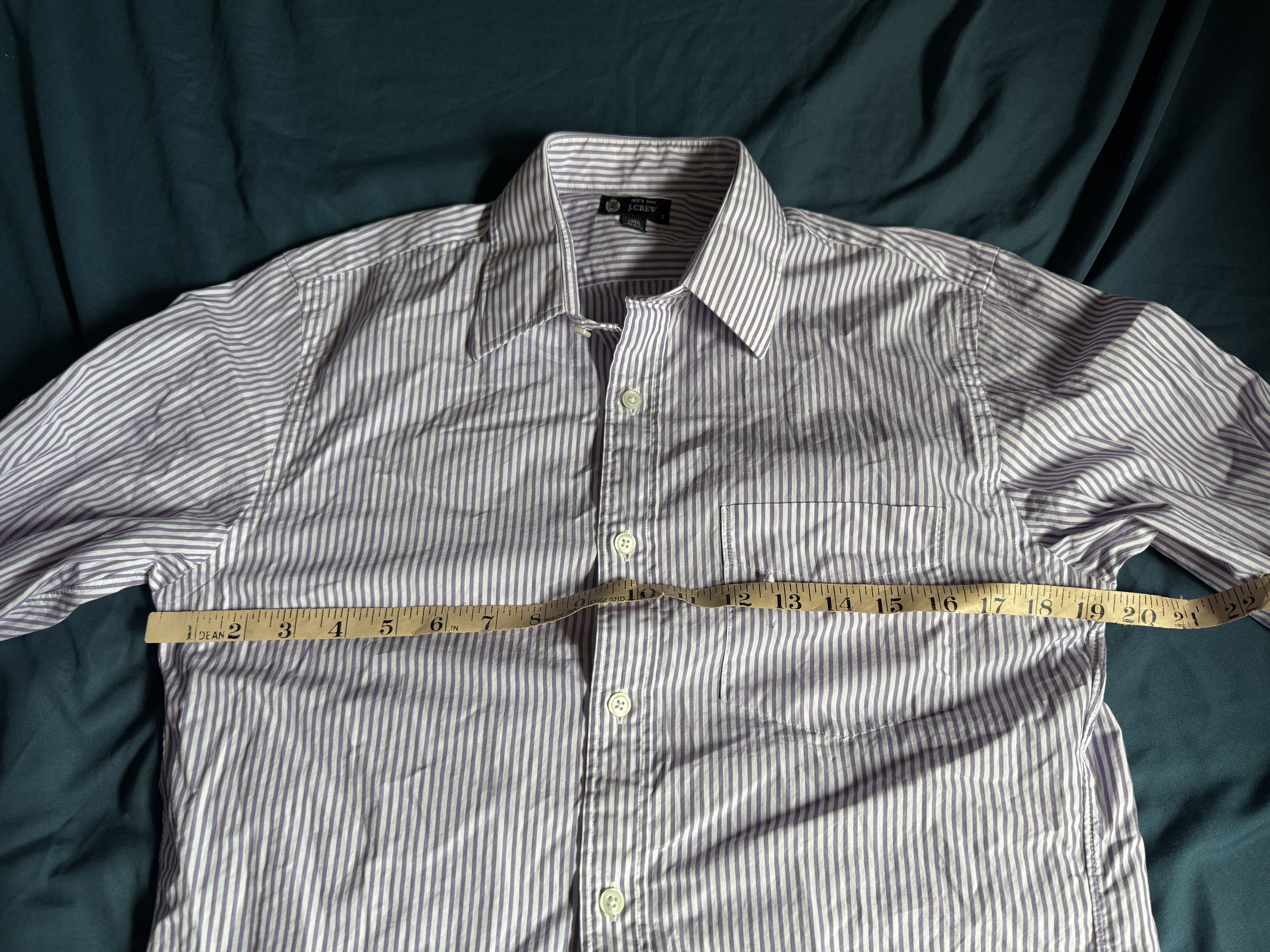 J.Crew J. Crew Striped Button Up Shirt 120s 2 ply small $70 Size US S / EU 44-46 / 1 - 4 Thumbnail