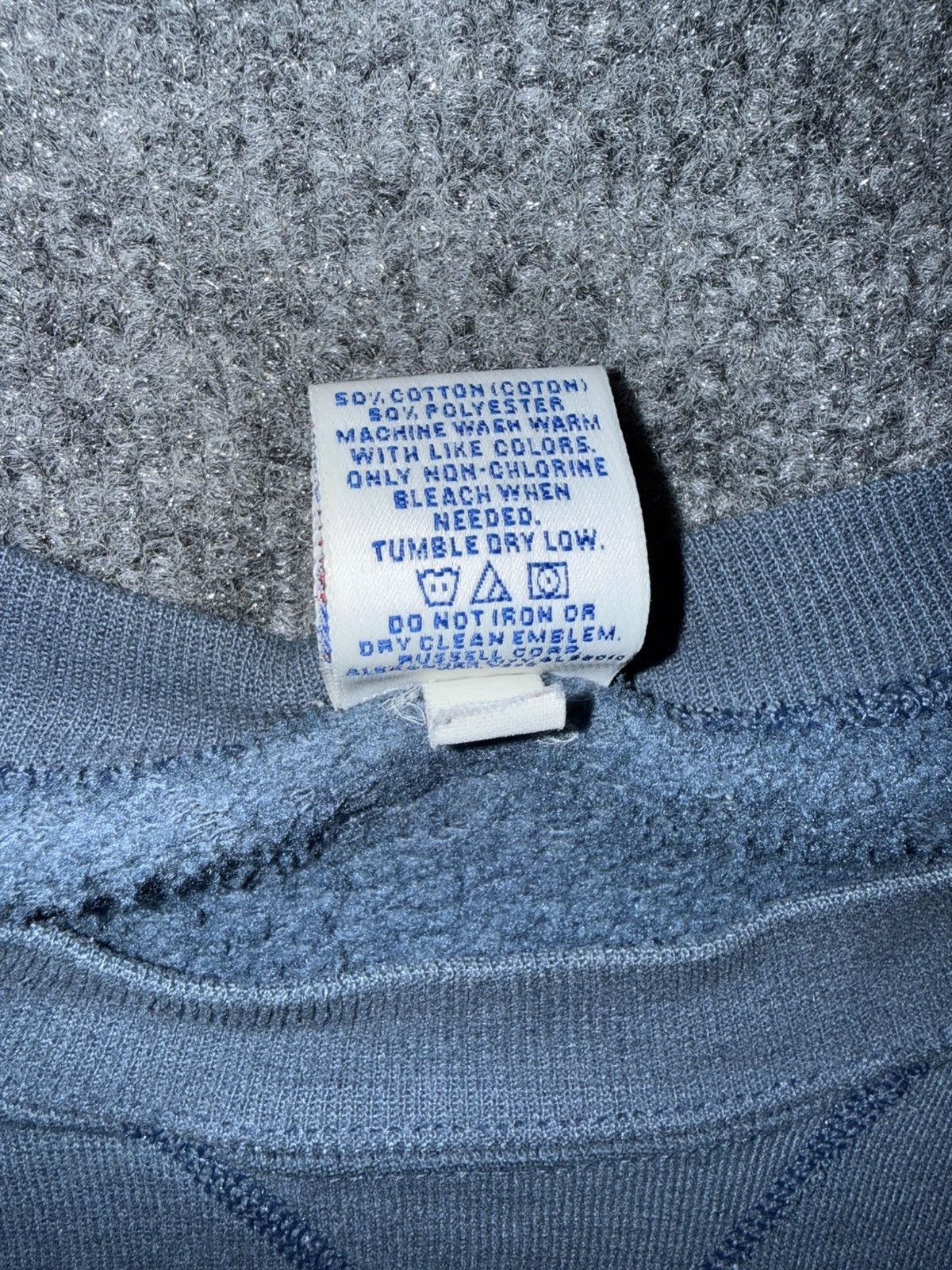 Russell Athletic Vintage Russell Athletic Crewneck Sweatshirt Blue L Size US L / EU 52-54 / 3 - 4 Thumbnail