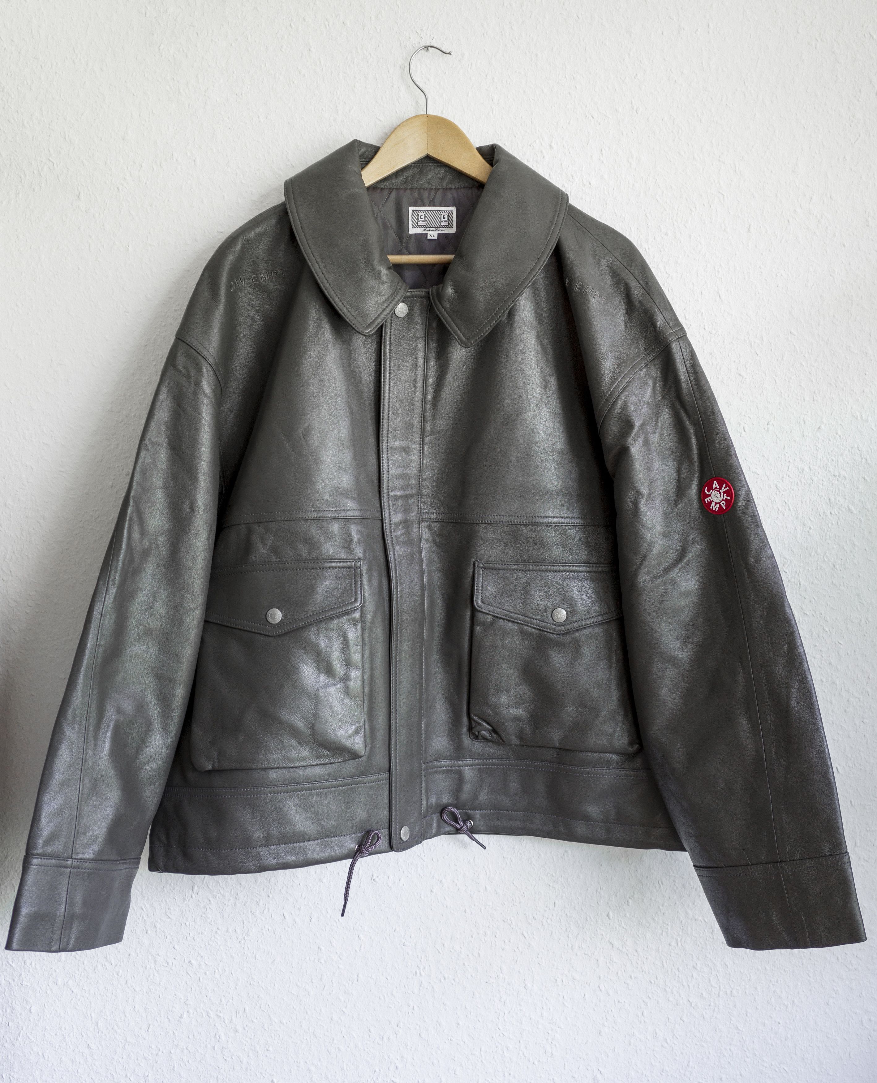 Cav Empt A/W 2025 Lambskin leather jacket BNWT Size US XL / EU 56 / 4 - 1 Thumbnail