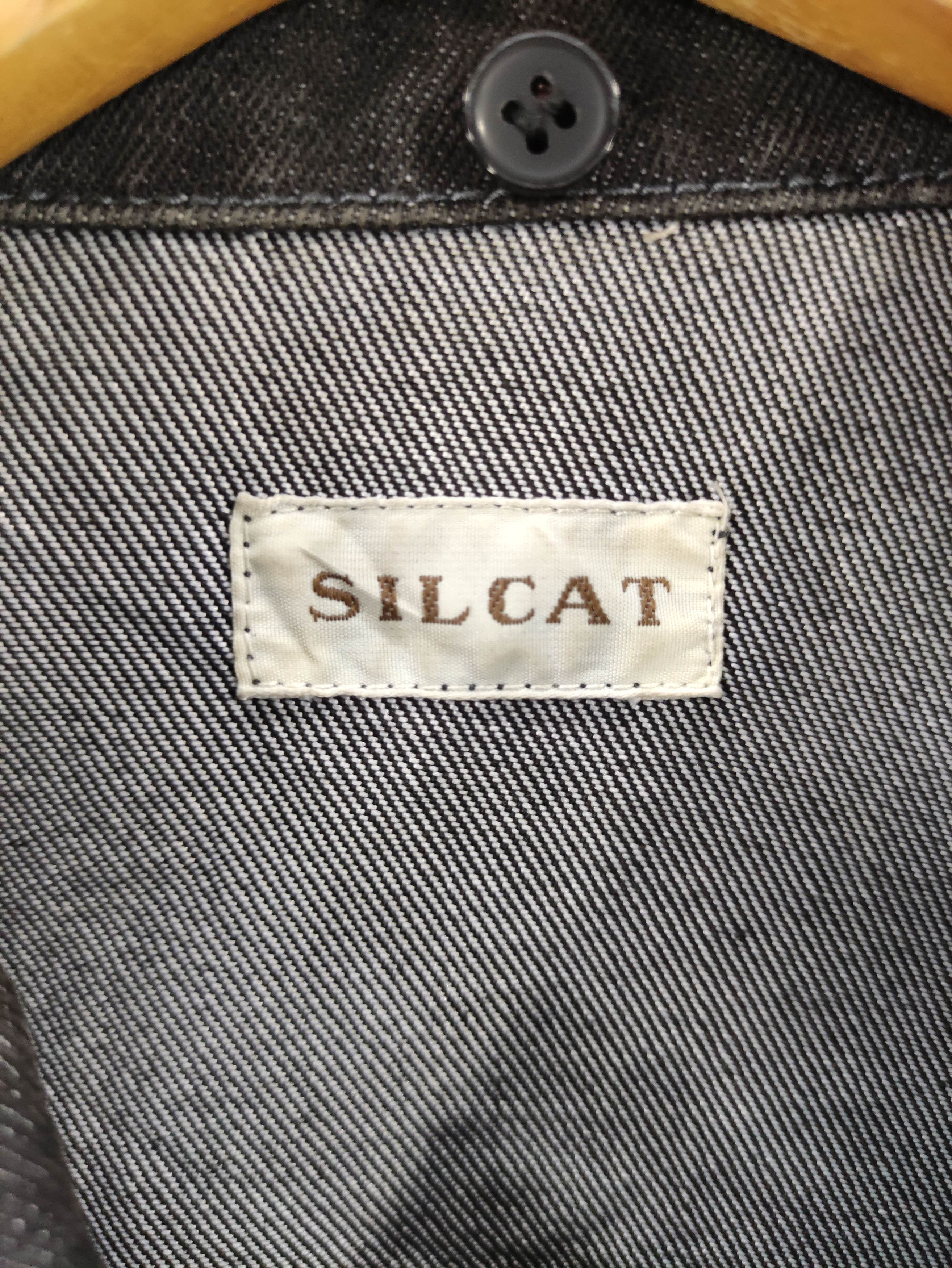 Japanese Brand Vintage Silcat Denim Jacket Size M / US 6-8 / IT 42-44 - 4 Thumbnail