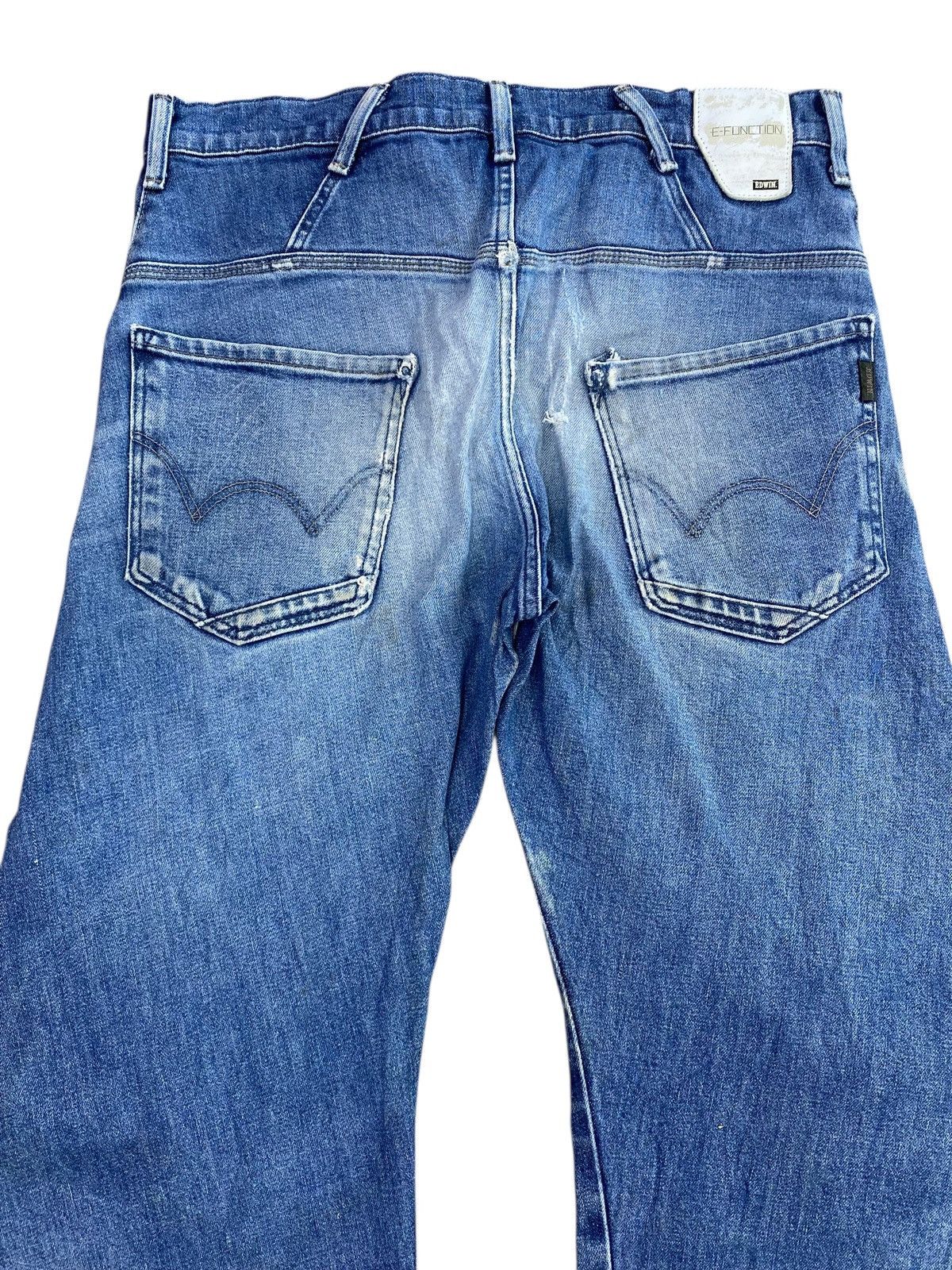 Edwin Vintage Edwin Rusty Wash Style Twist Leg Jeans Size US 33 - 4 Thumbnail