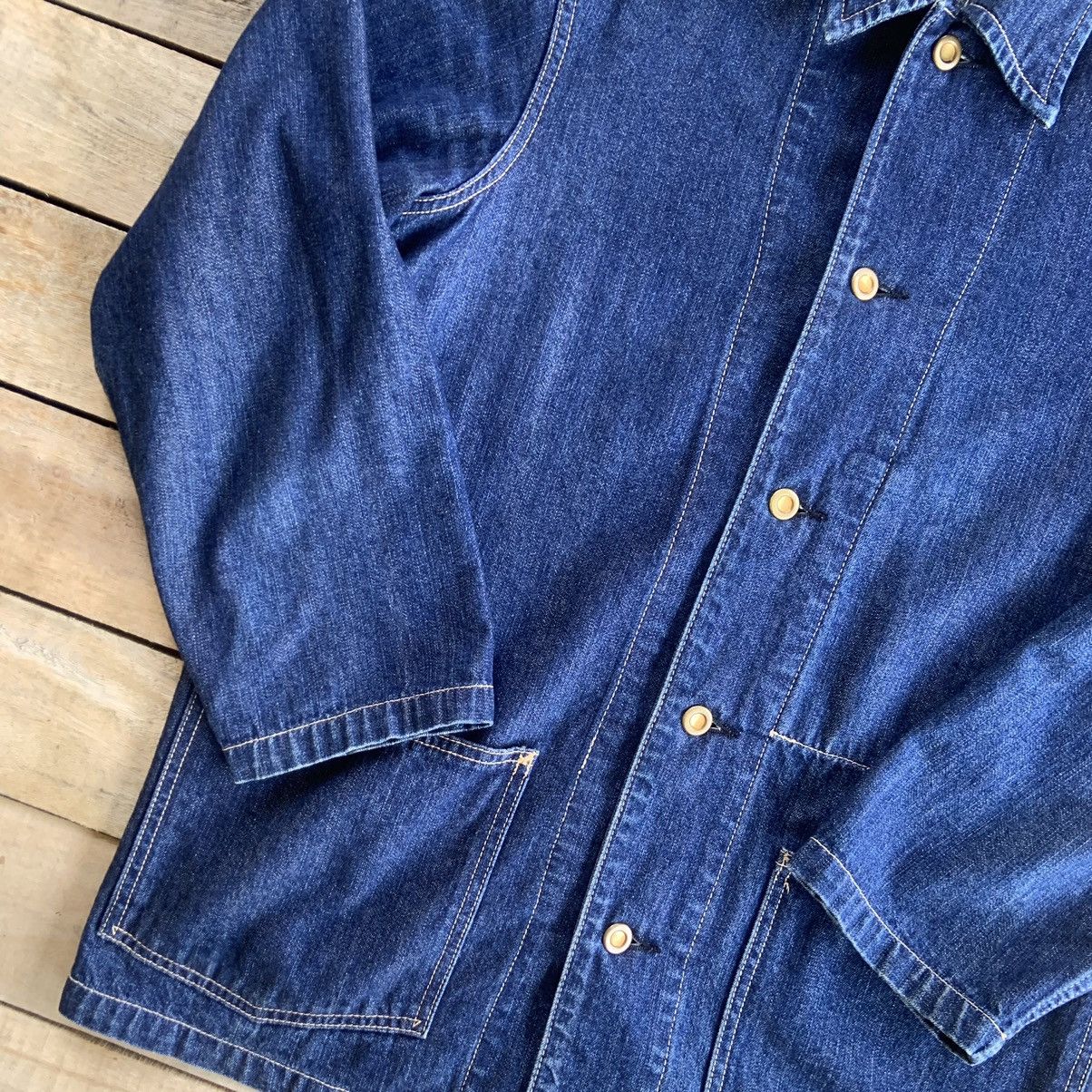 Big John BIG JOHN Work Wear Denim Jacket Size US S / EU 44-46 / 1 - 4 Thumbnail