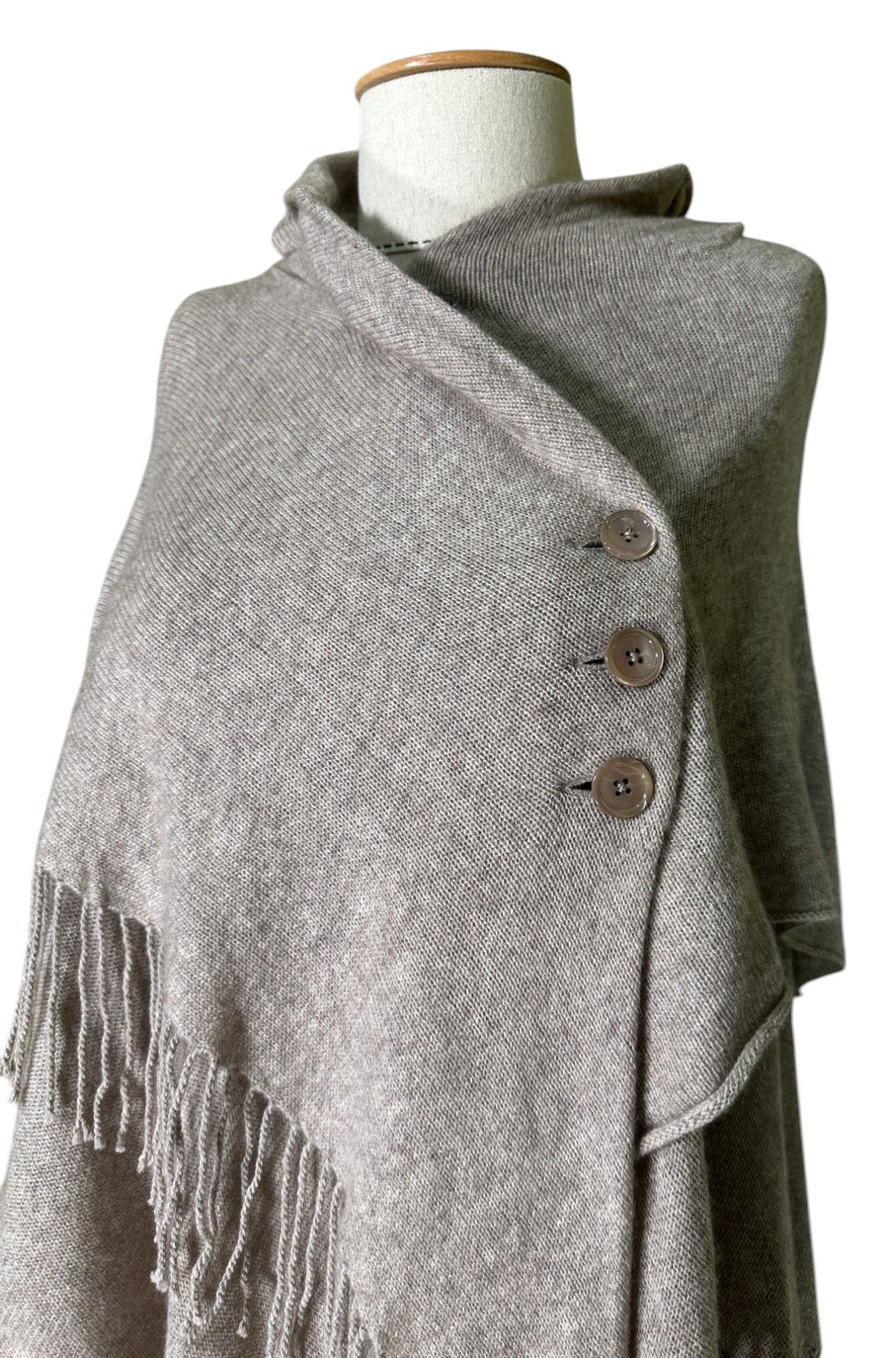 Other Adagio Poncho Cardigan Beige Size M / US 6-8 / IT 42-44 - 2 Thumbnail