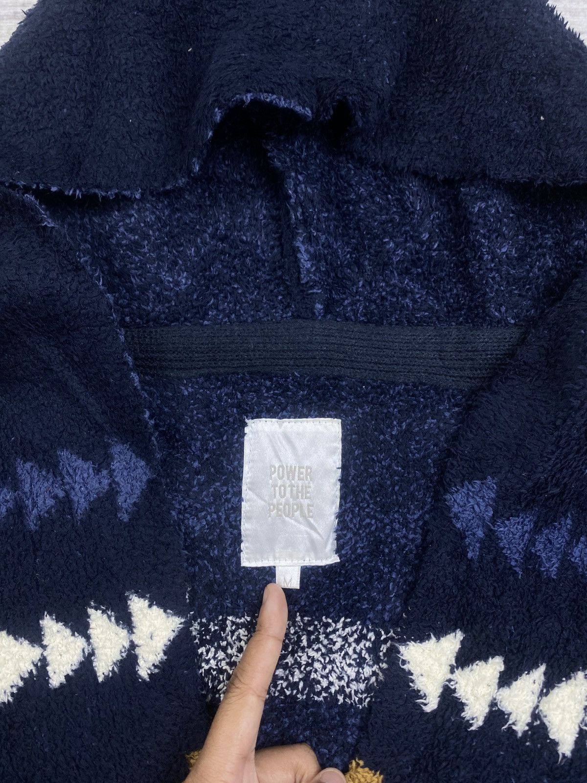 Vintage Vintage Power To The People Navajo Style Knitwear Poncho Size US M / EU 48-50 / 2 - 9 Thumbnail