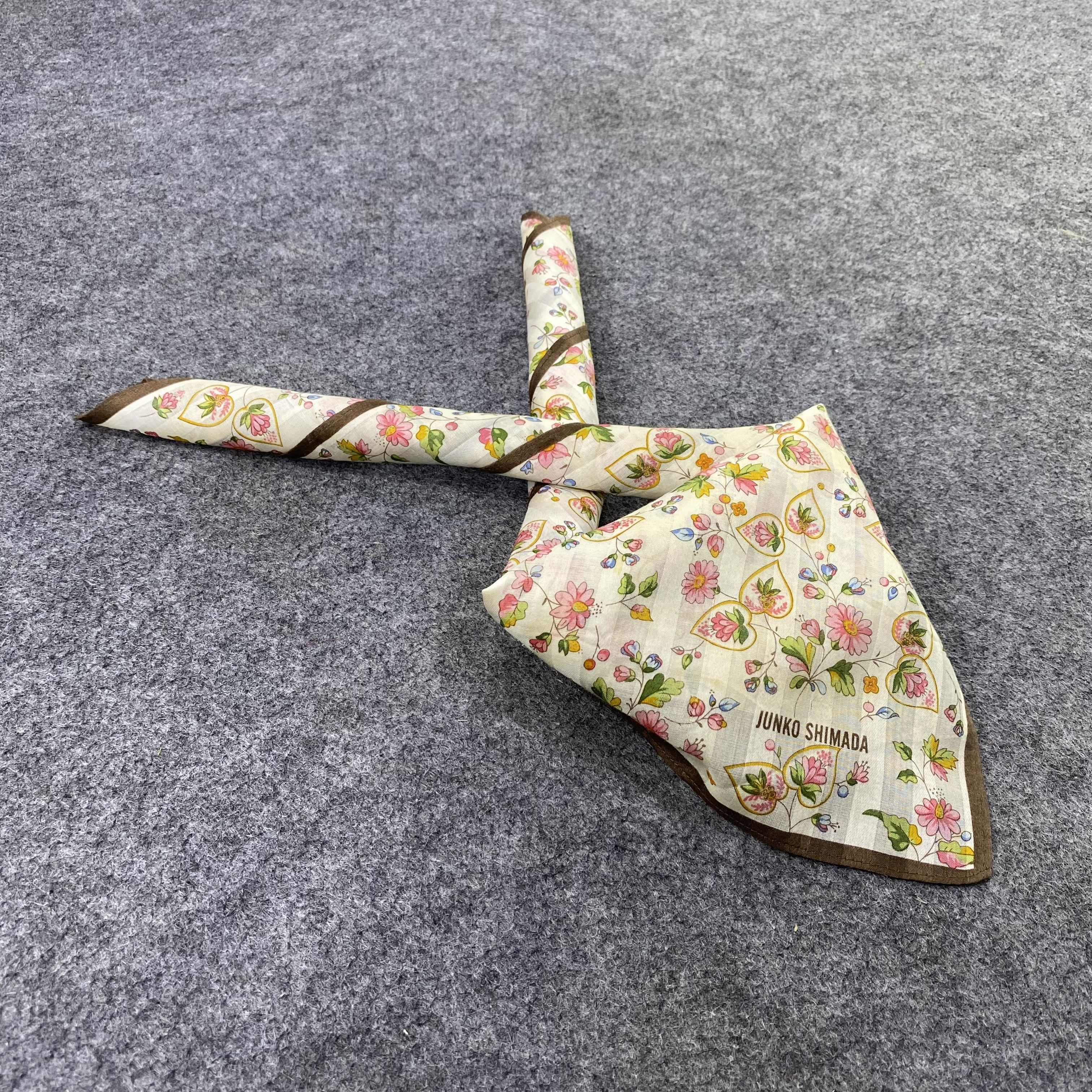 Japanese Brand Junko Shimada Handkerchief Neckerchief Bandana-B2052 Size ONE SIZE - 1 Thumbnail