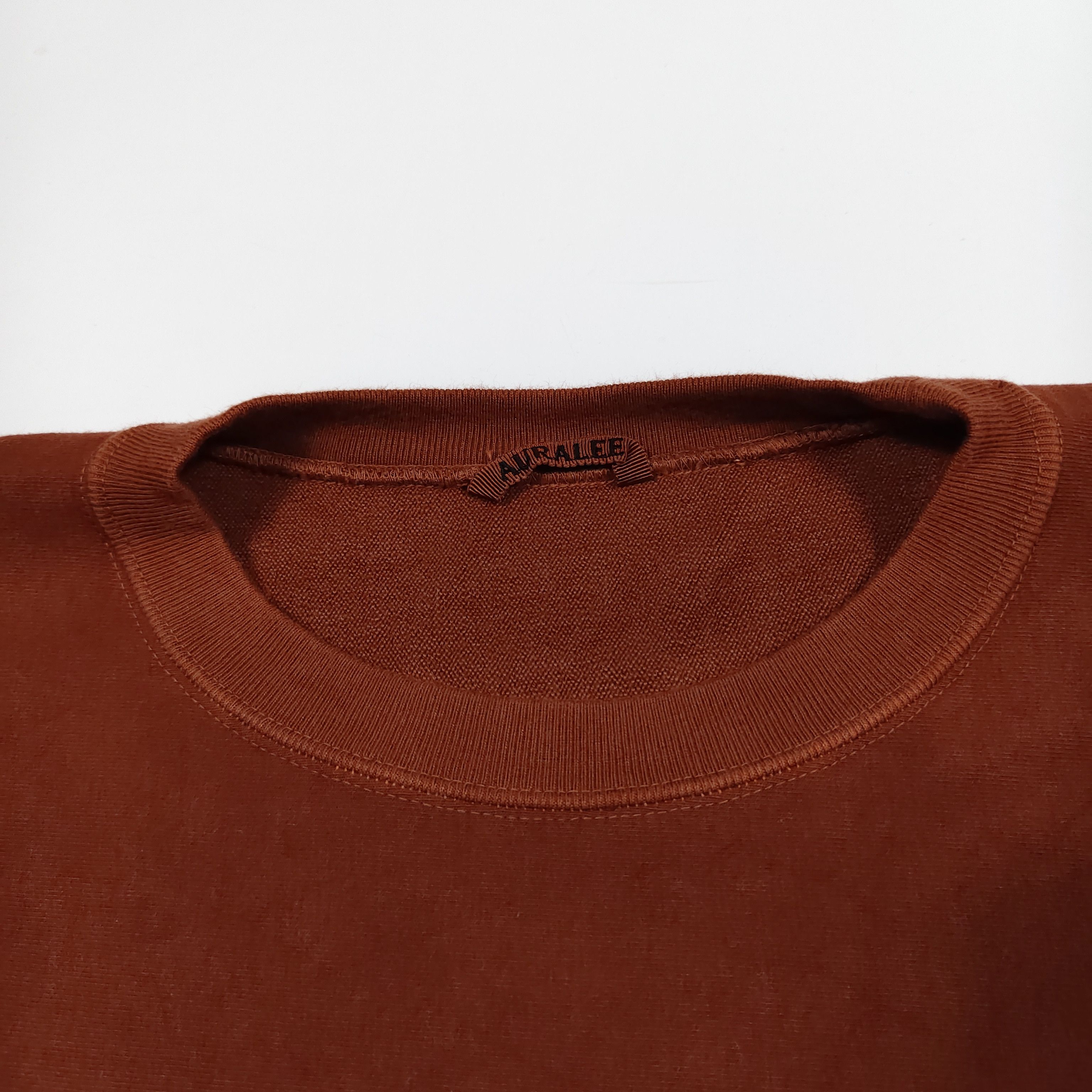Auralee AW08 Auralee Bleach Orange Brown #F Size US L / EU 52-54 / 3 - 4 Thumbnail