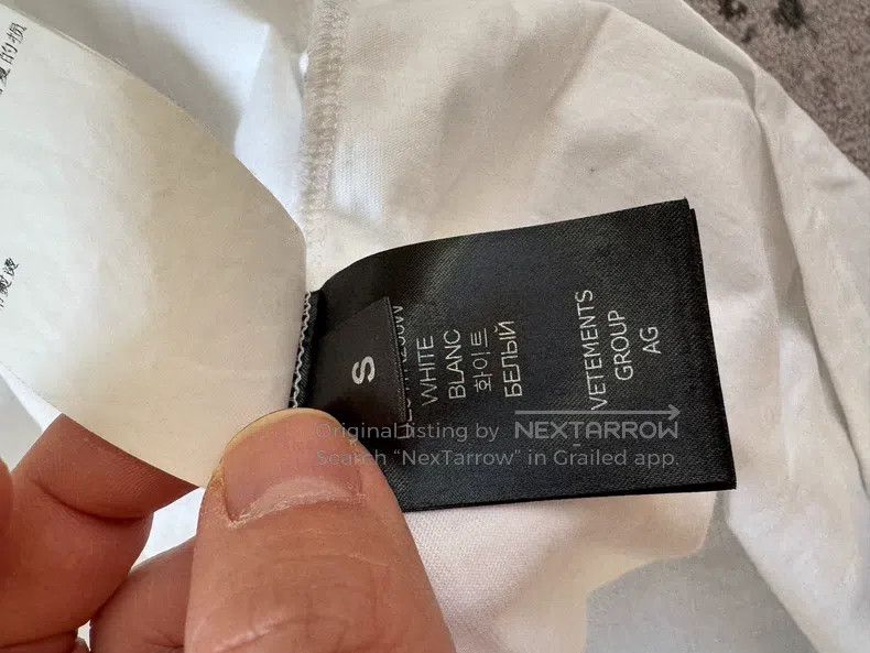 Vetements Vetements short sleeves Size US S / EU 44-46 / 1 - 5 Thumbnail