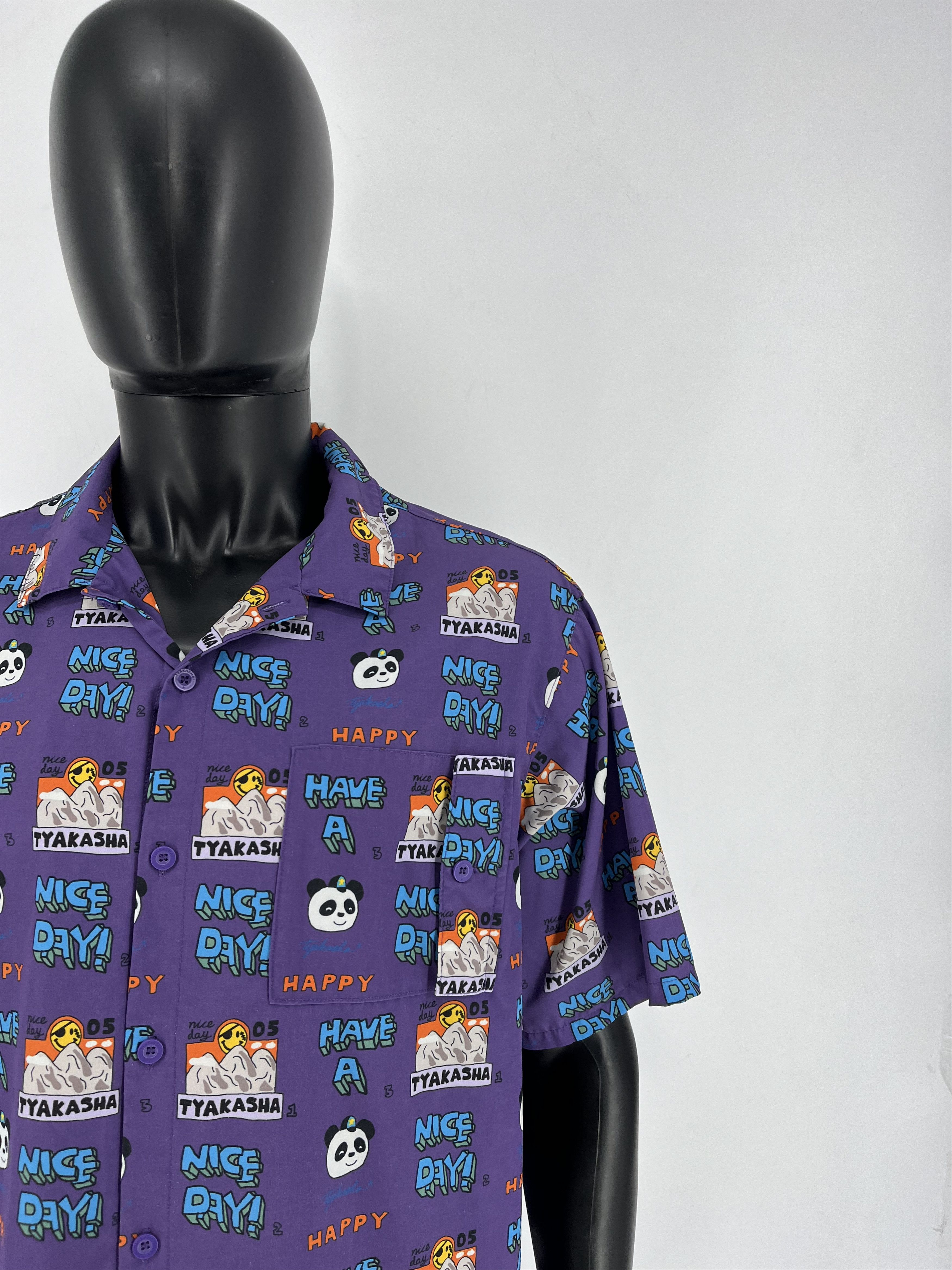 Other Mens Vintage Crazy Shirt TYAKASHA Hawaiian Size S Size US S / EU 44-46 / 1 - 7 Thumbnail