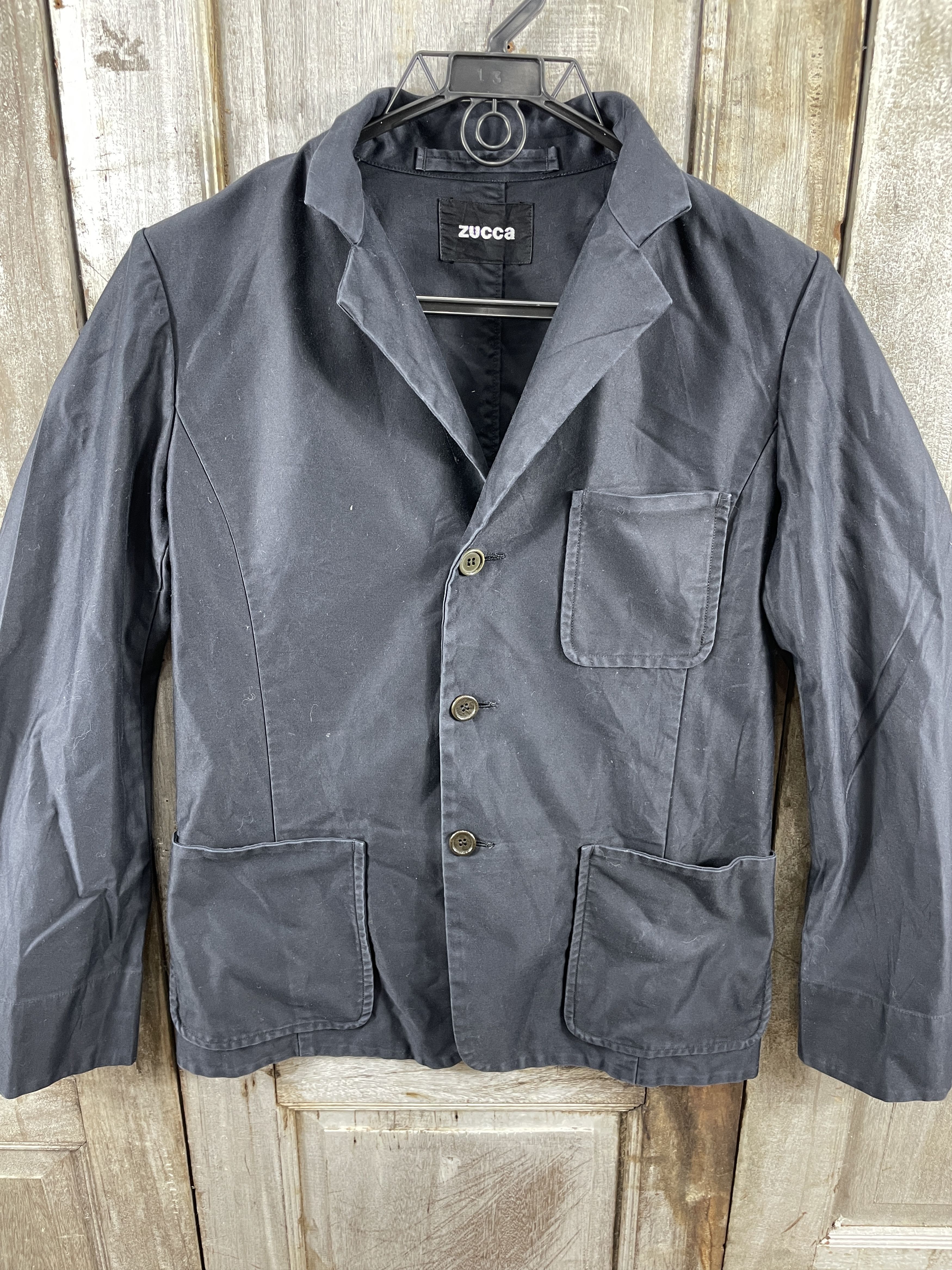 Issey Miyake × Zucca Zucca Issey Miyake Button Blazer Coat Size S / US 4 / IT 40 - 3 Thumbnail