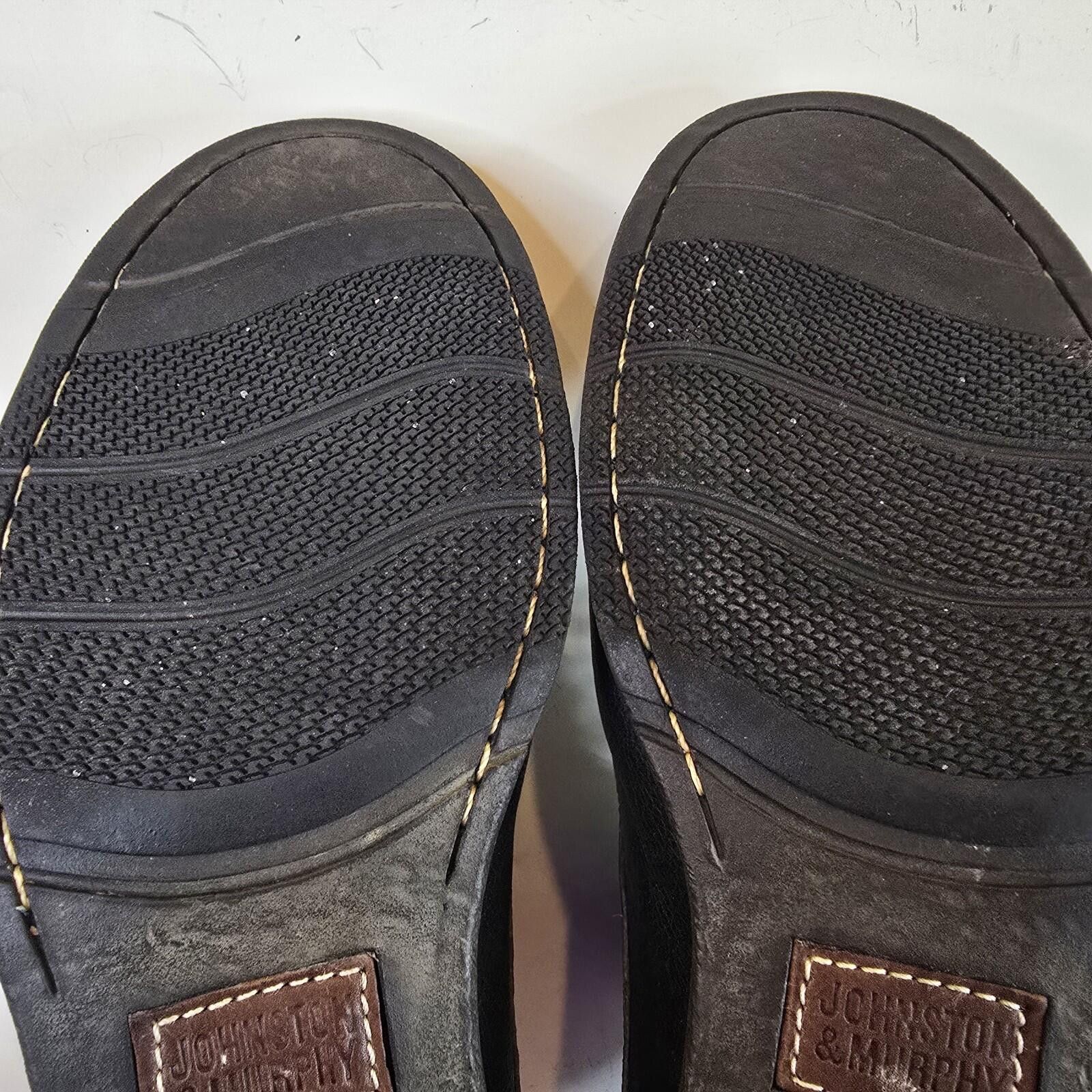 Johnston & Murphy Johnston & Murphy Men Black Barrett Cap Boot 20-7641 Size 9M Size US 9 / EU 42 - 9 Thumbnail
