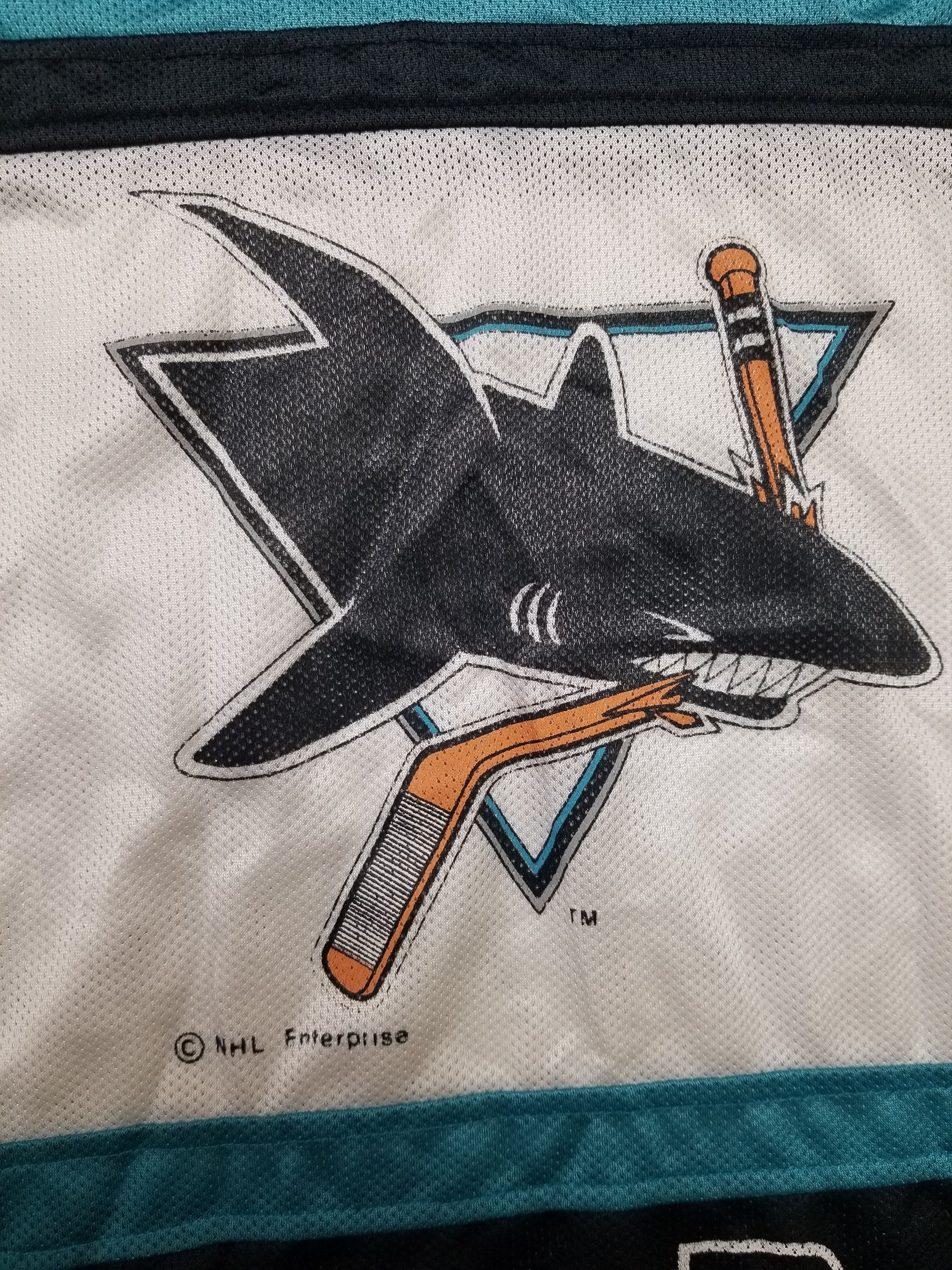 Other Vintage San Jose Sharks Twins Apparel NHL Jersey Size US XL / EU 56 / 4 - 12 Thumbnail