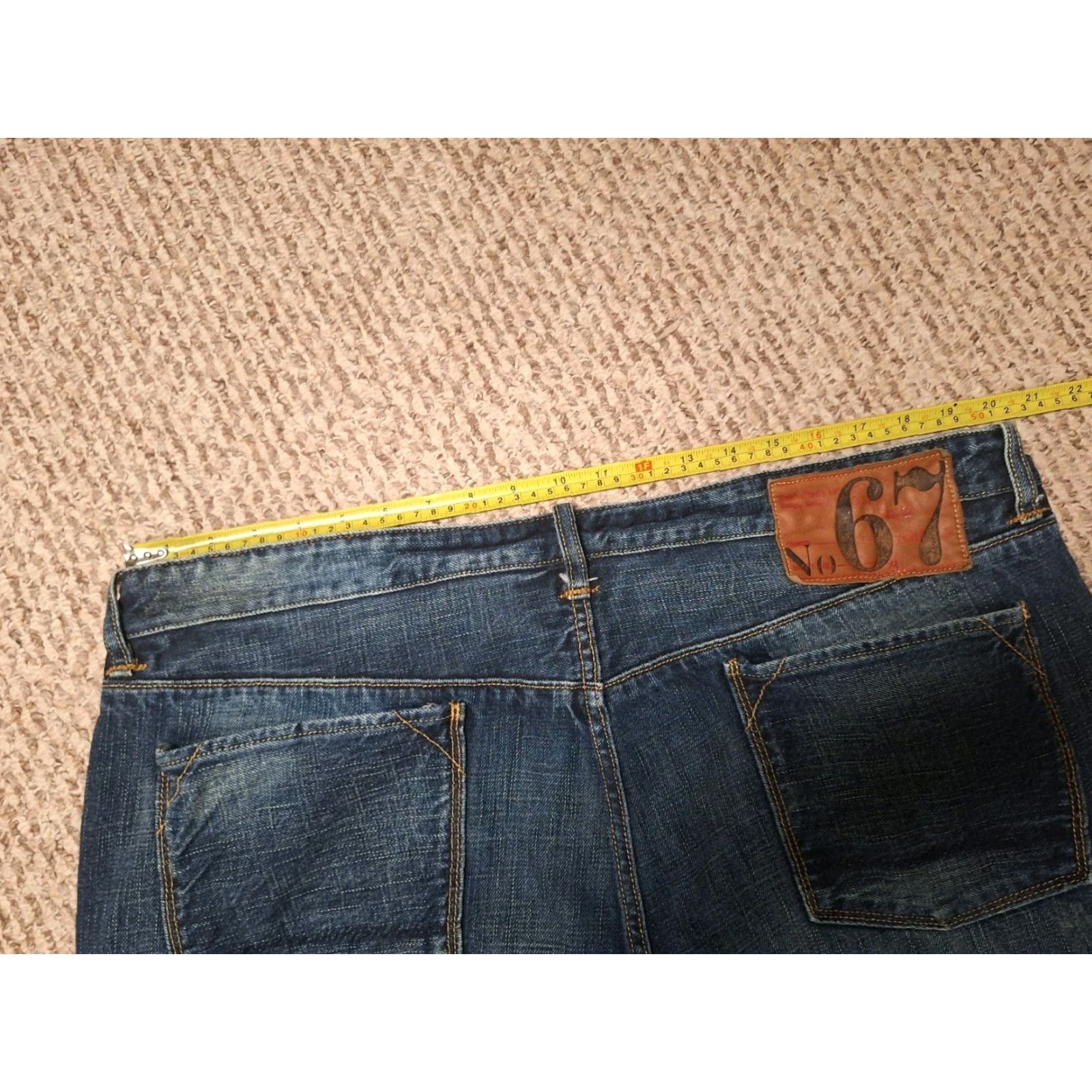 Polo Ralph Lauren Polo Ralph Lauren Jeans Men 40x32 Dakota Mercer 67437 Button Zip 5-Pocket Denim Blue Regular Slimming Stretch Size US L / EU 52-54 / 3 - 6 Thumbnail