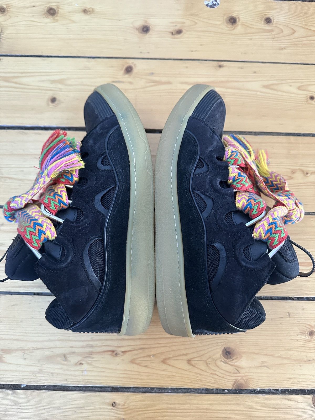 Lanvin Lanvin Curb Sneaker Black Size US 10 / EU 43 - 4 Thumbnail
