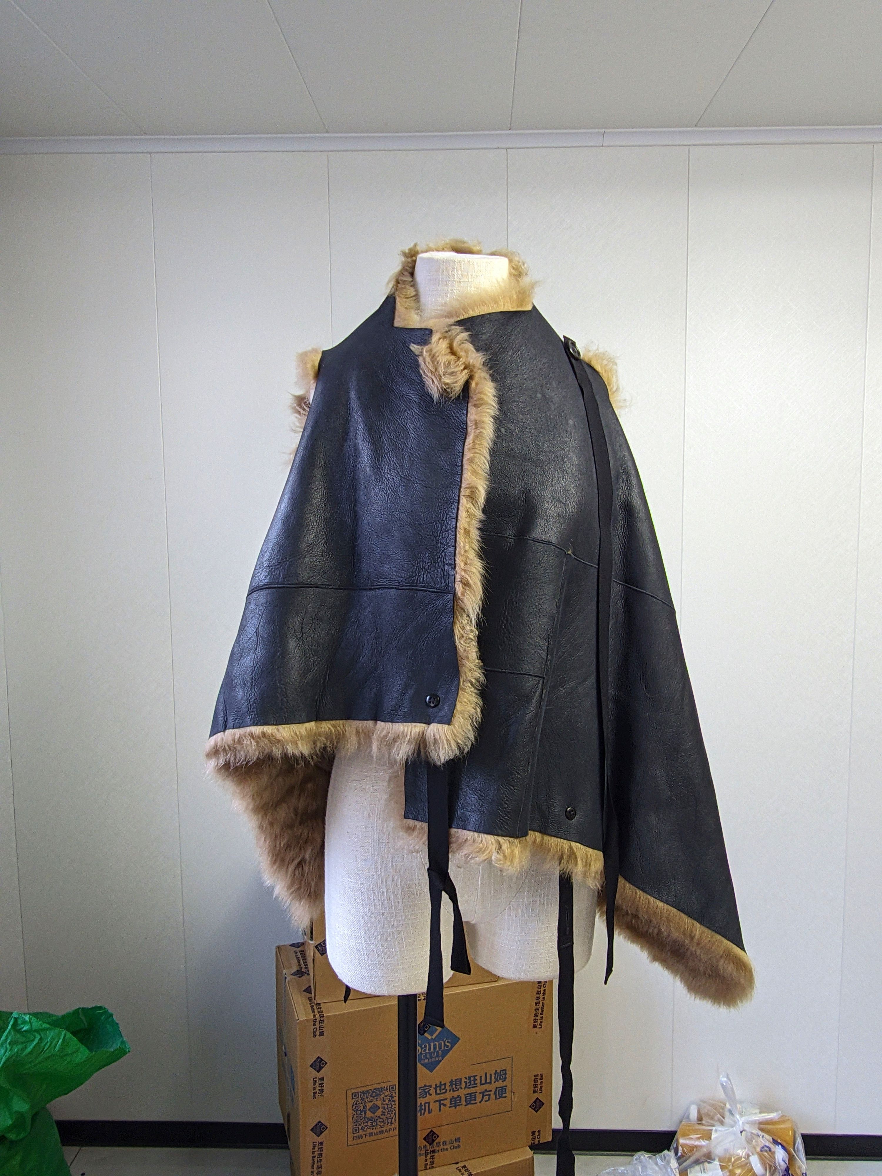 Ann Demeulemeester Ann Demeulemeester Fur coat jacket Size M / US 6-8 / IT 42-44 - 8 Thumbnail