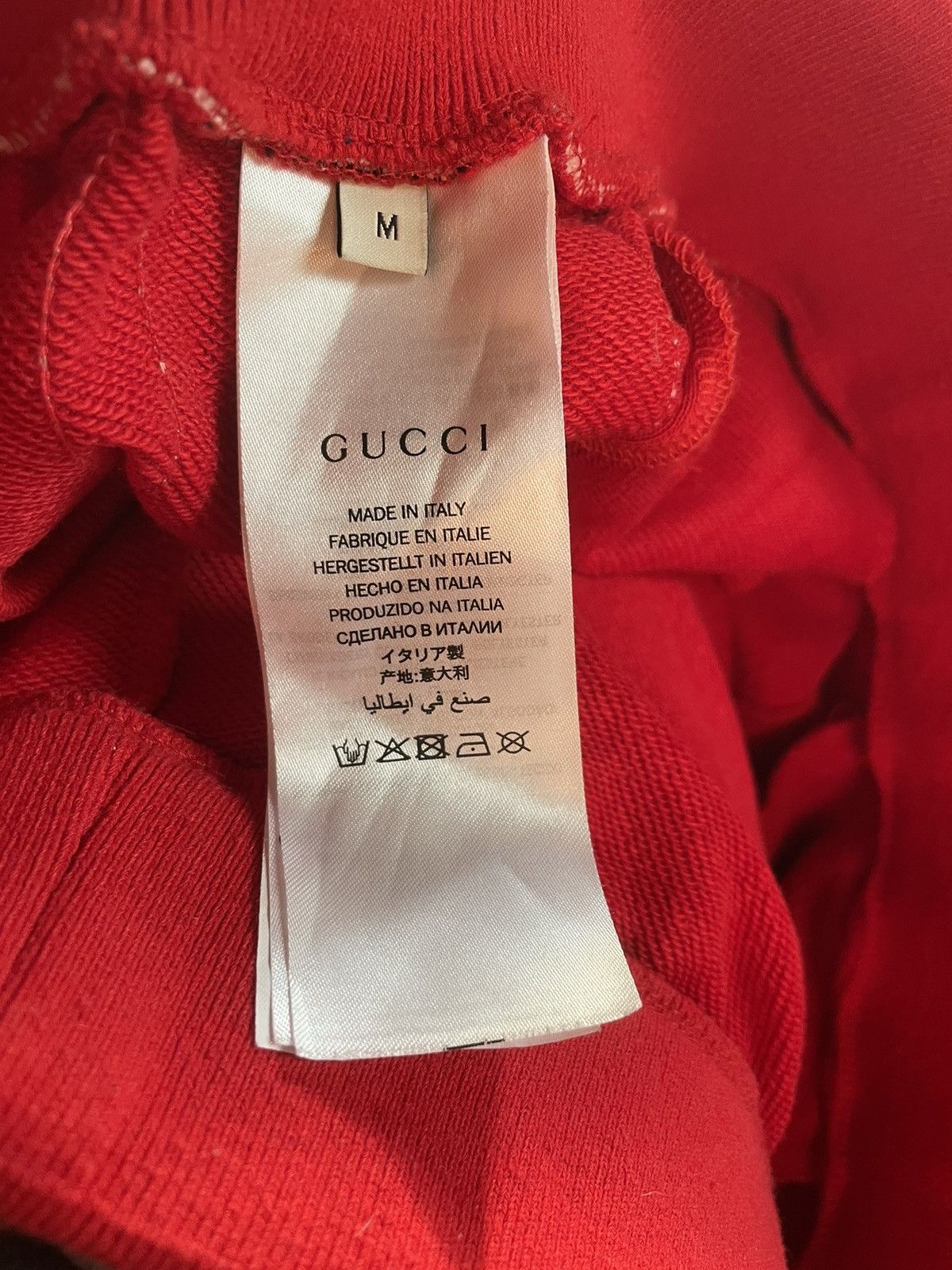 Gucci Gucci Red Sweatpants Size: M Size US 32 / EU 48 - 4 Thumbnail