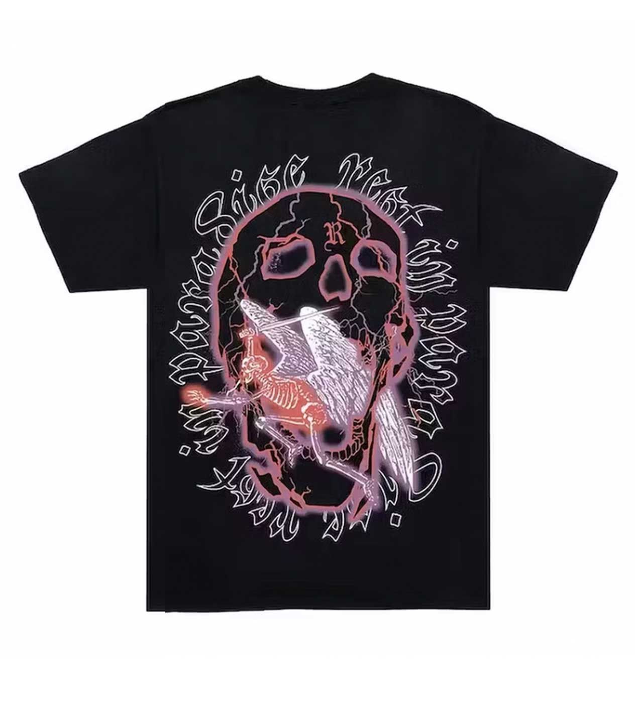 Revenge Skeleton Angel Tee Black Size US XXL / EU 58 / 5 - 1 Thumbnail